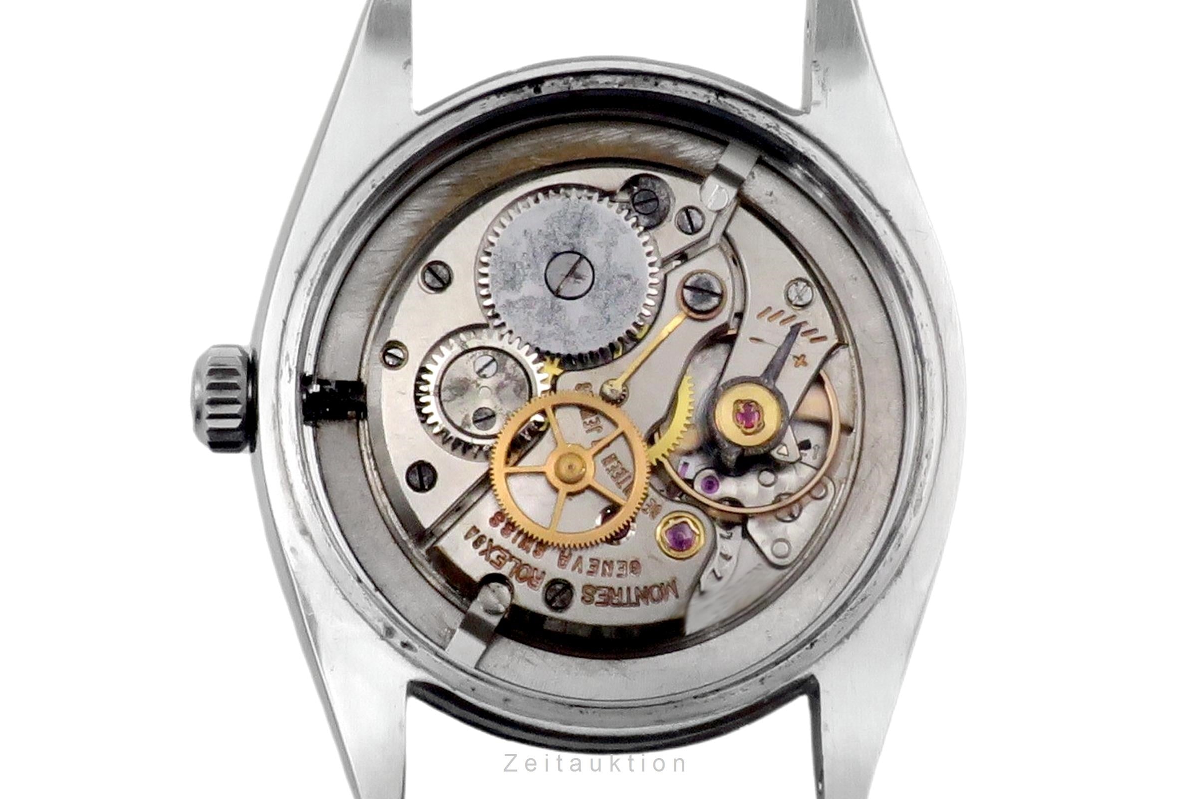 Rolex Oysterdate acier à remontage manuel montre pour hommes 6494 Vintage  [2505507]