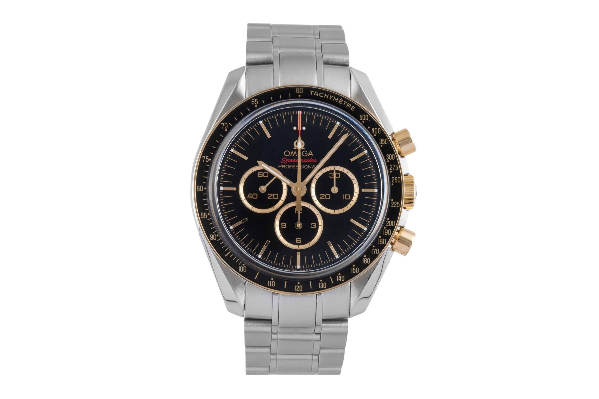 Omega Speedmaster chronographe acier / or  à remontage manuel montre pour hommes 522.20.42.30.01.001 Limited  [2505511]