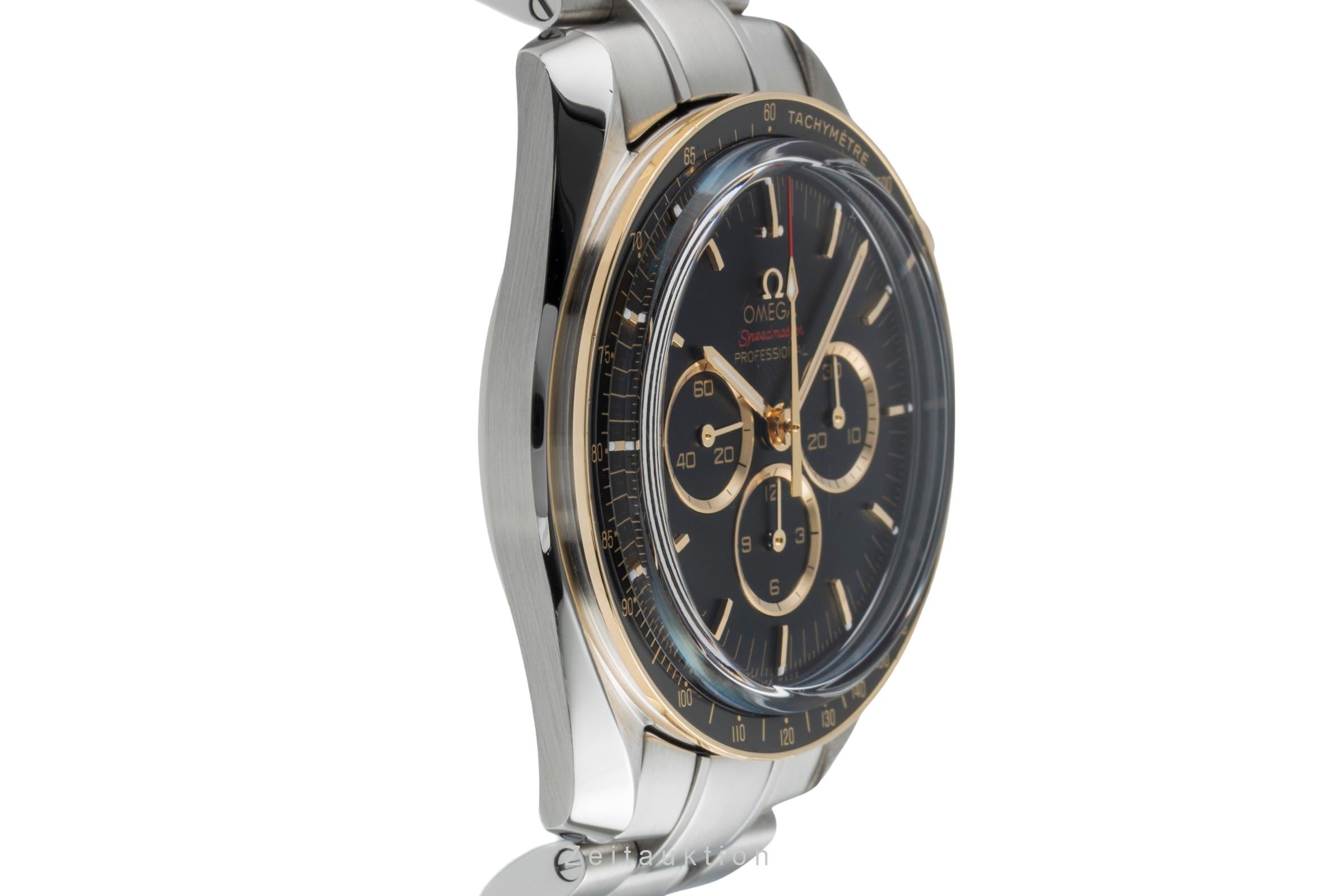 Omega Speedmaster chronographe acier / or  à remontage manuel montre pour hommes 522.20.42.30.01.001 Limited  [2505511]