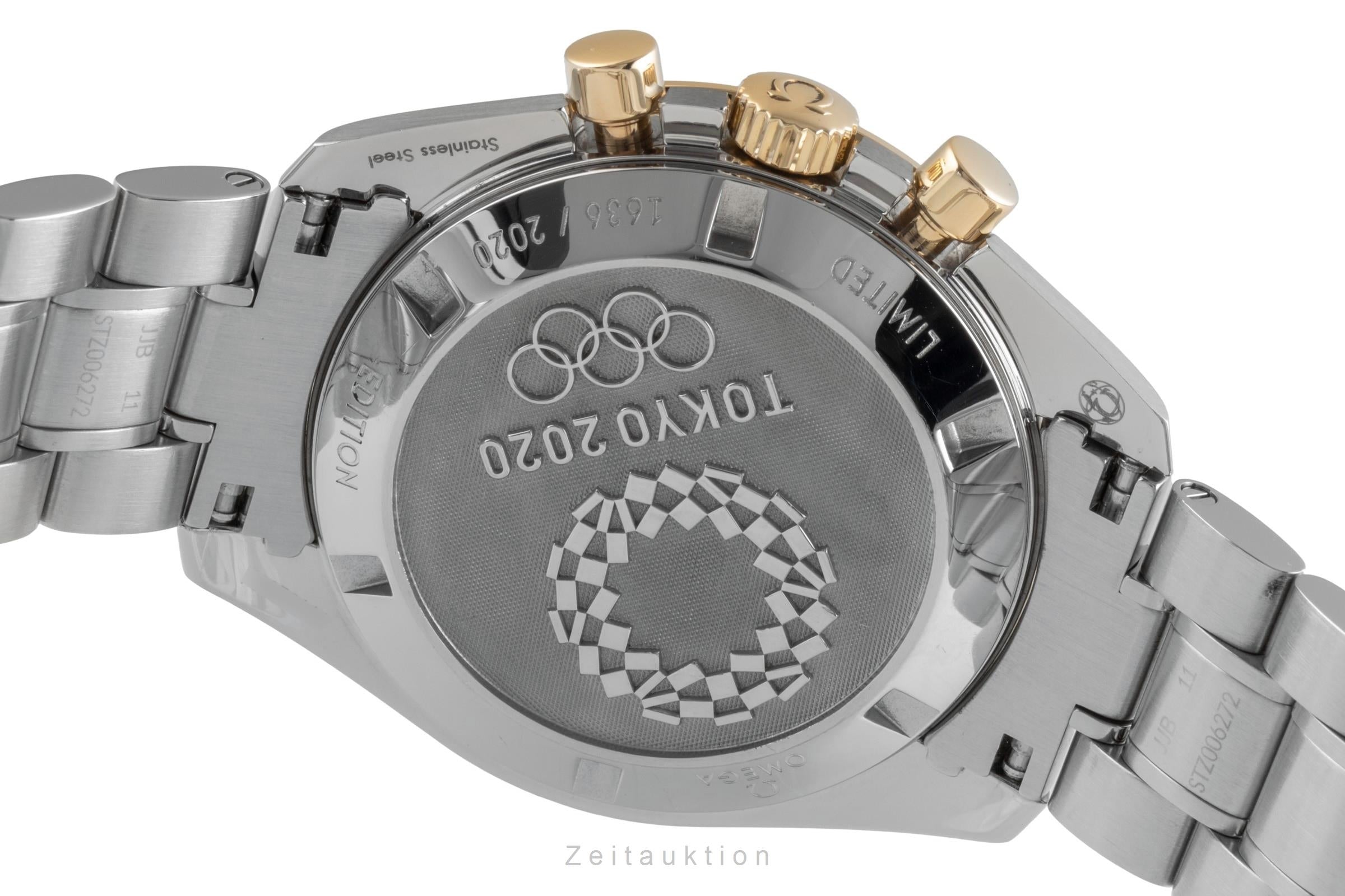 Omega Speedmaster chronographe acier / or  à remontage manuel montre pour hommes 522.20.42.30.01.001 Limited  [2505511]