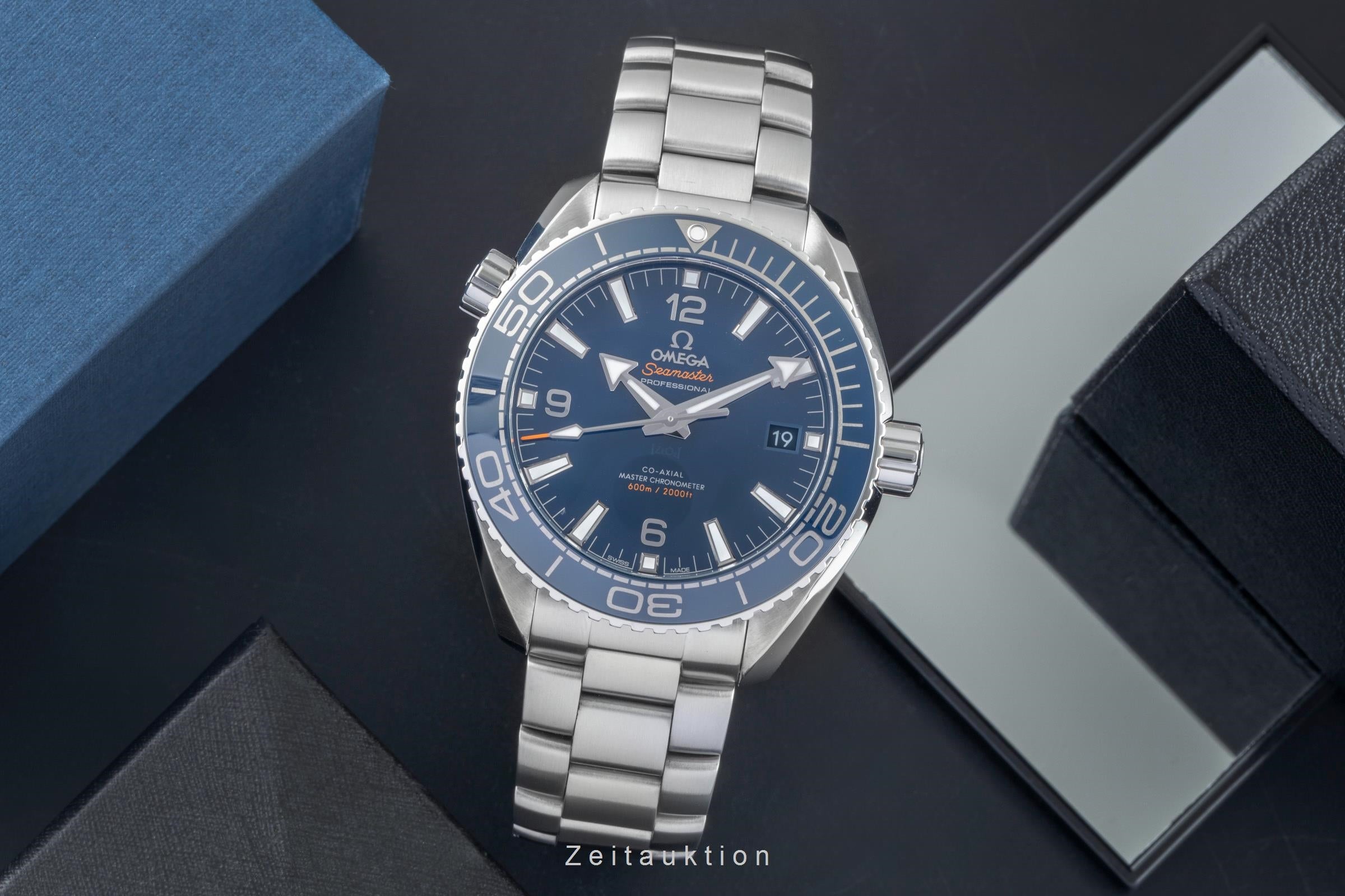 Omega Seamaster steel automatic men's watch 215.30.44.21.03.001 LP: 7700EUR  [2505515]