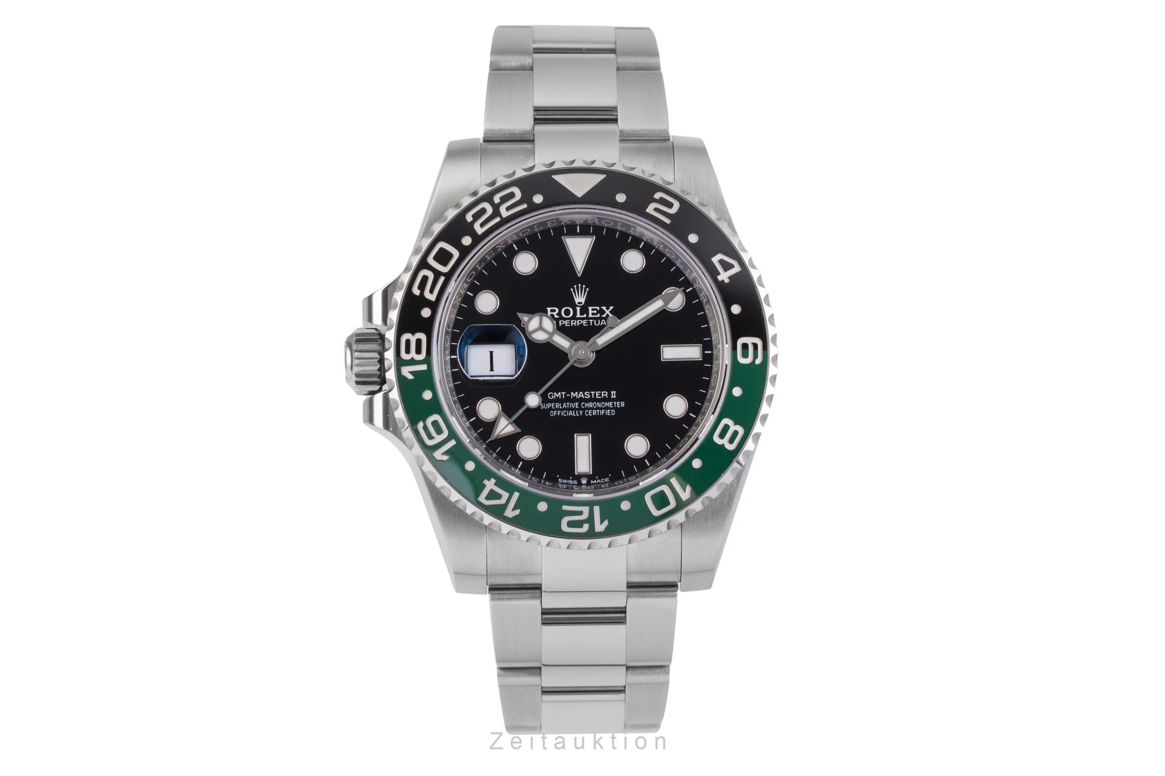 Rolex GMT-Master II steel automatic men's watch 126720 VTNR  [2505516]
