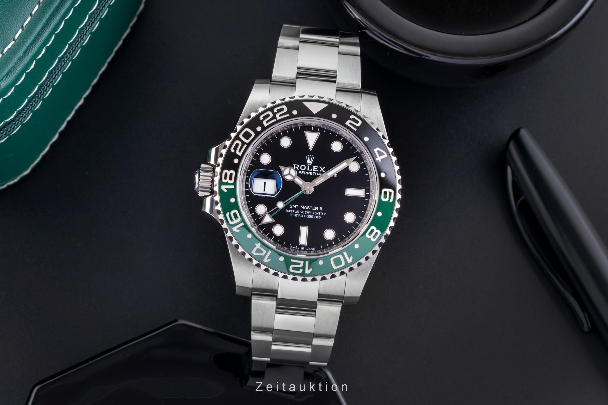 Rolex GMT-Master II steel automatic men's watch 126720 VTNR  [2505516]