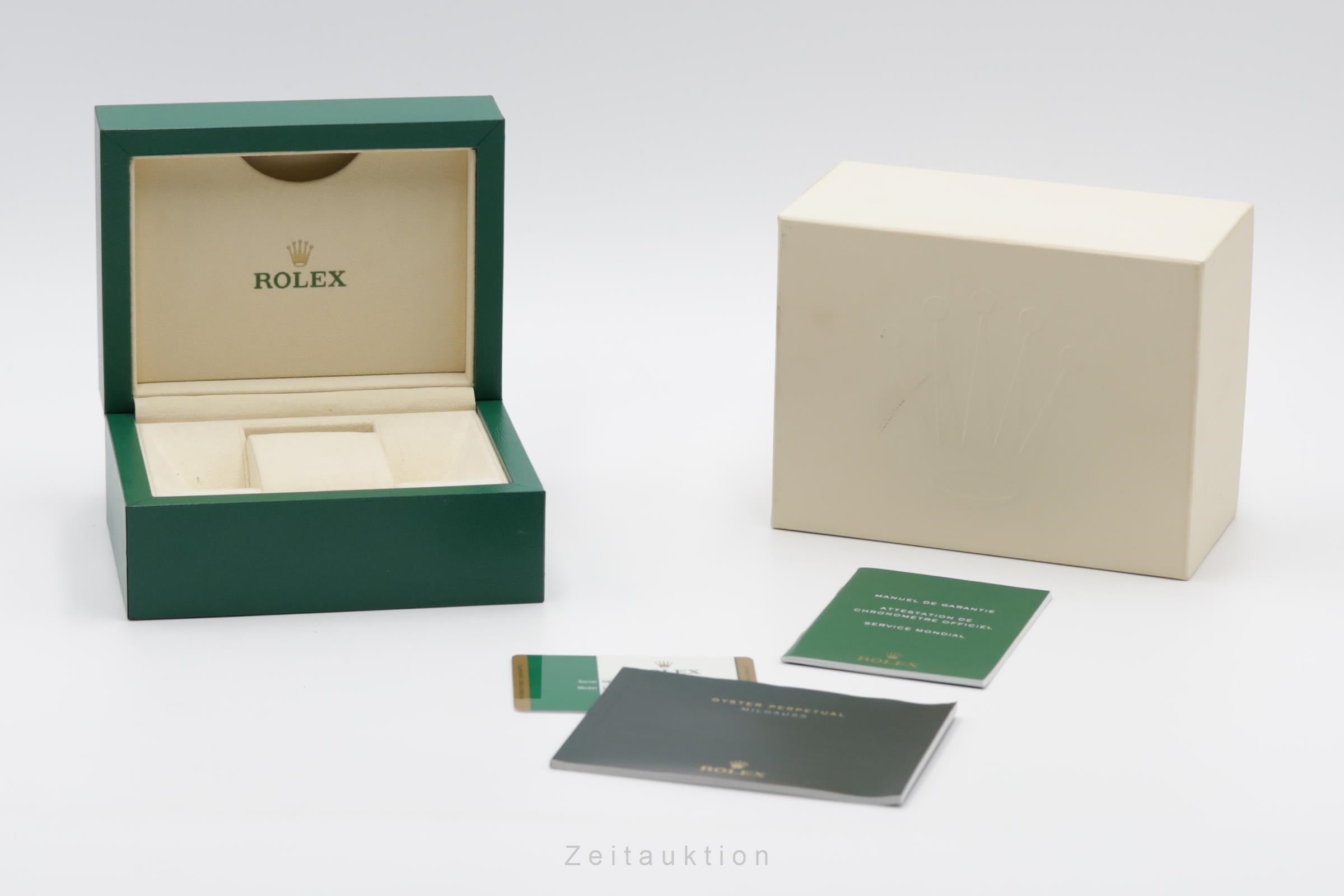 Rolex Milgauss Z-Blue Automatik Stahl Herrenuhr Oyster Perpetual Ref. 116400GV [2505518]