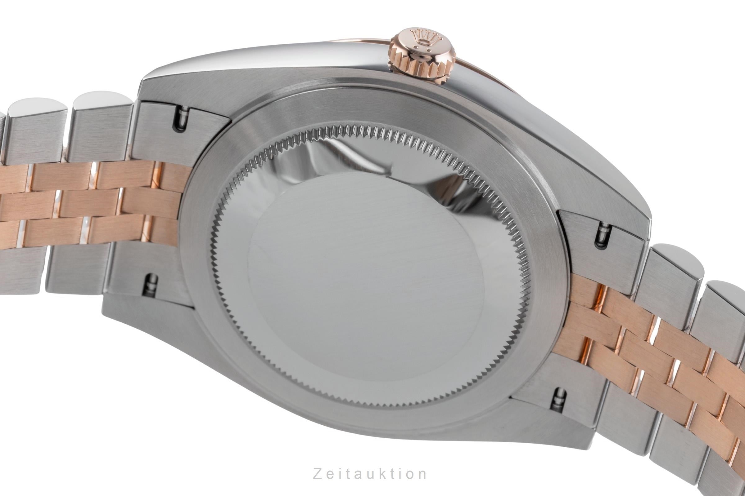 Rolex Datejust 41 Grey Fluted Motif Dial Stahl / Roségold Ref. 126331 B&P 2023 [2505519]