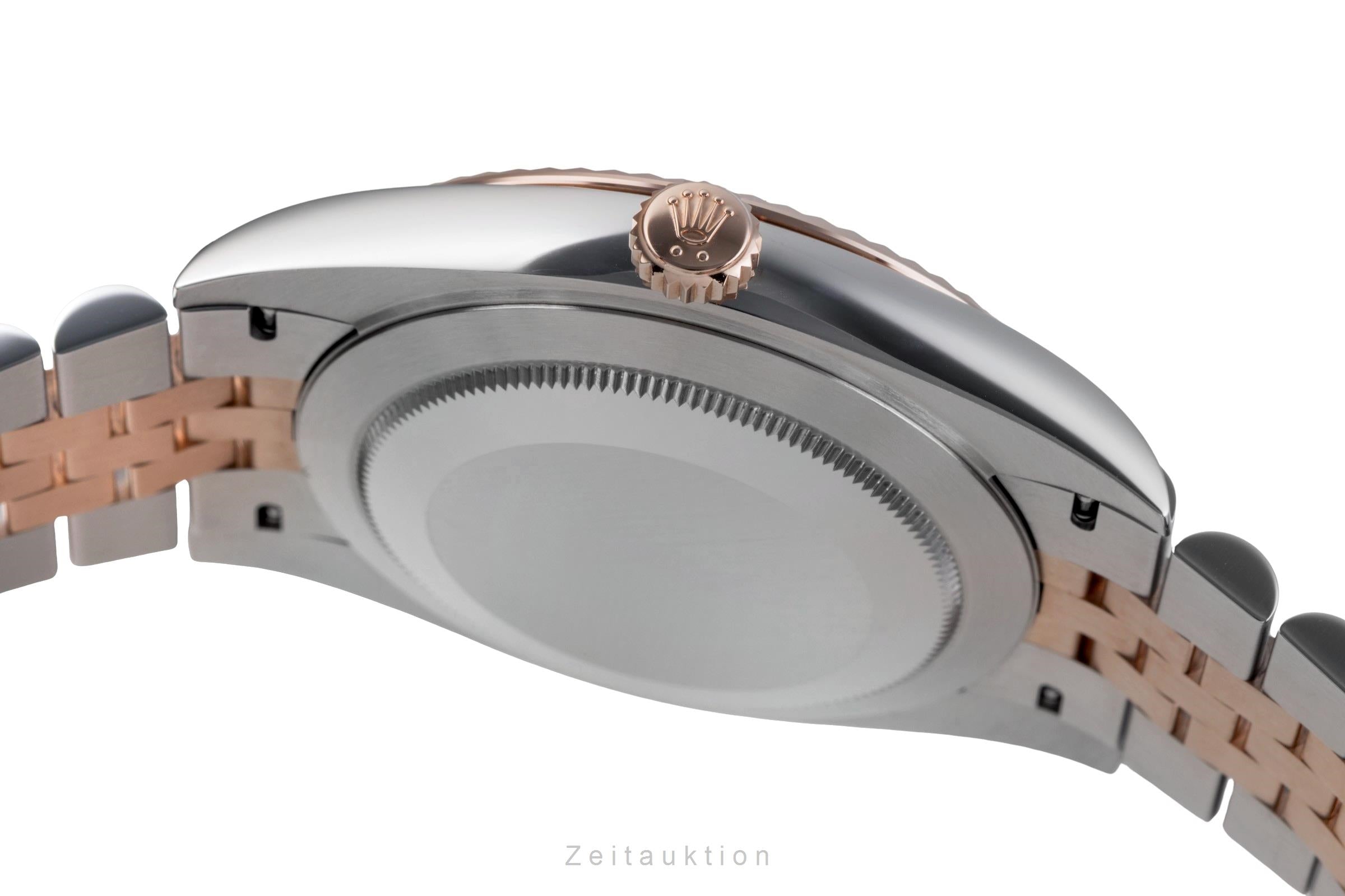 Rolex Datejust 41 Grey Fluted Motif Dial Stahl / Roségold Ref. 126331 B&P 2023 [2505519]