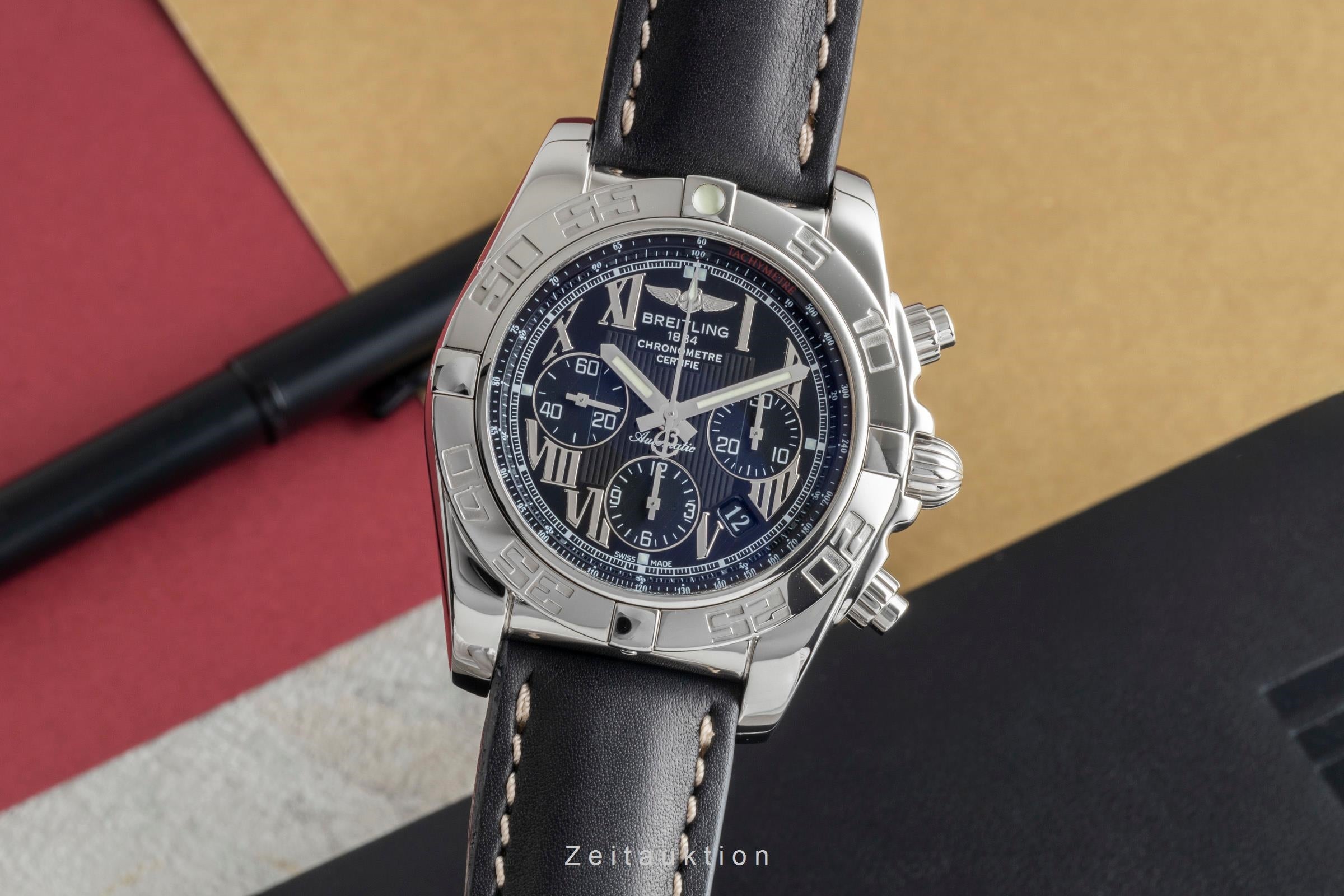 Breitling Chronomat 44 chronograph steel automatic men's watch AB0110  [2505522]