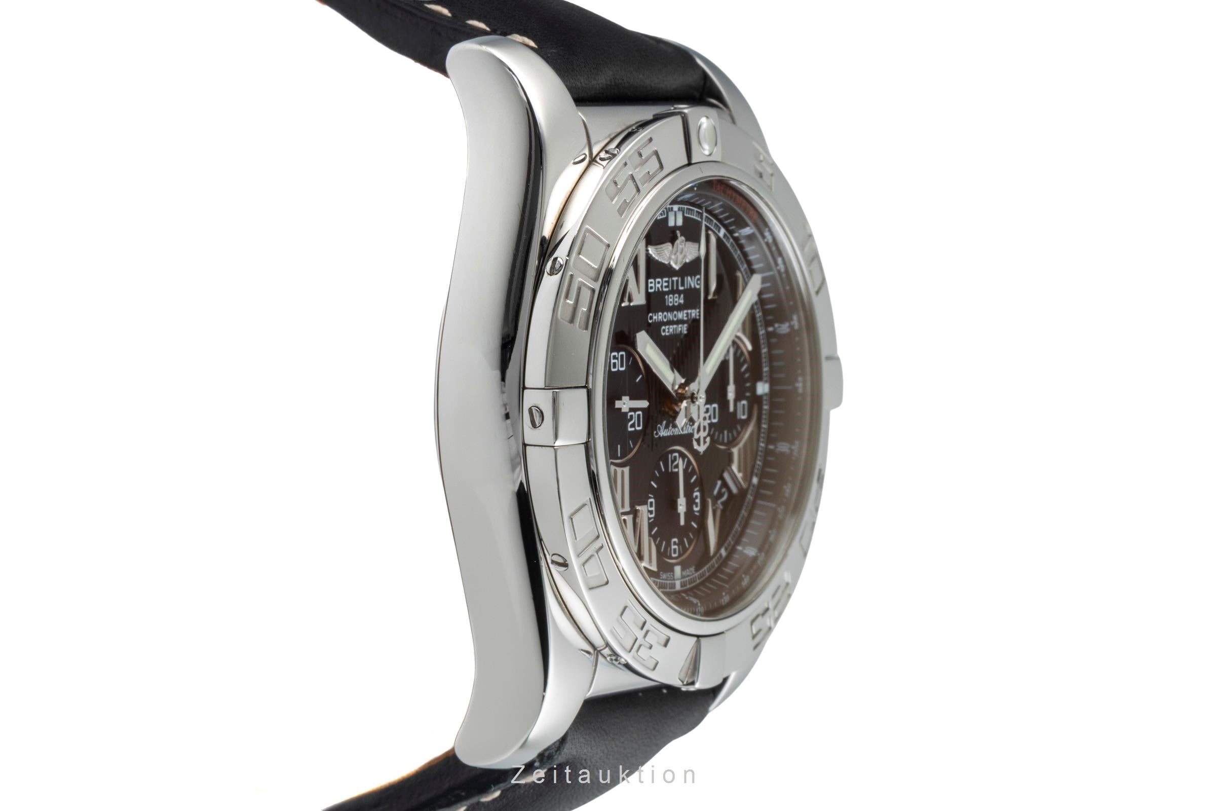 Breitling Chronomat 44 Chronograph Black Dial Edelstahl Automatik Ref. AB0110  [2505522]
