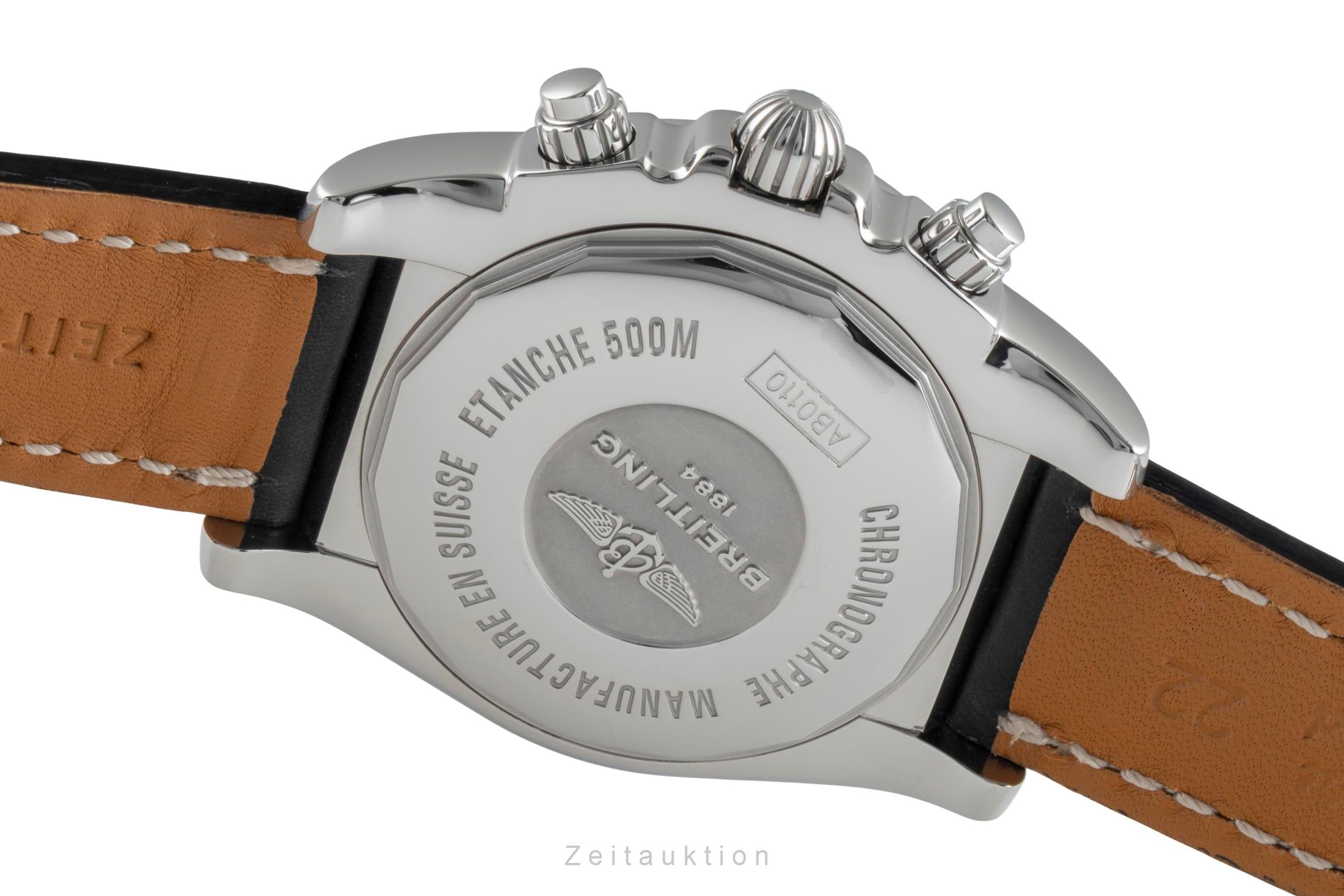 Breitling Chronomat 44 Chronograph Black Dial Edelstahl Automatik Ref. AB0110  [2505522]