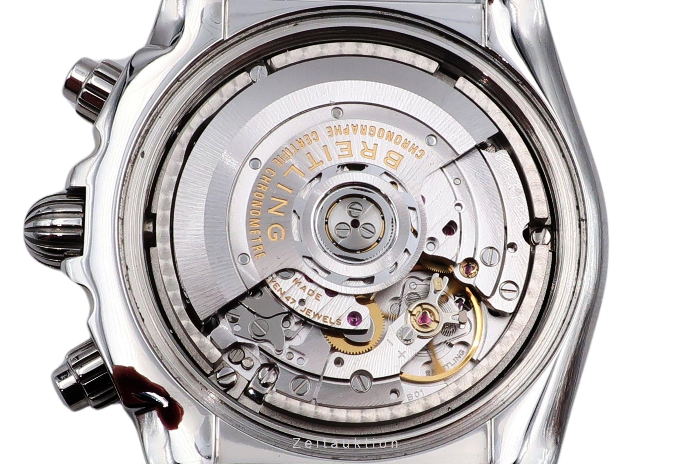 Breitling Chronomat 44 Chronograph Black Dial Edelstahl Automatik Ref. AB0110  [2505522]