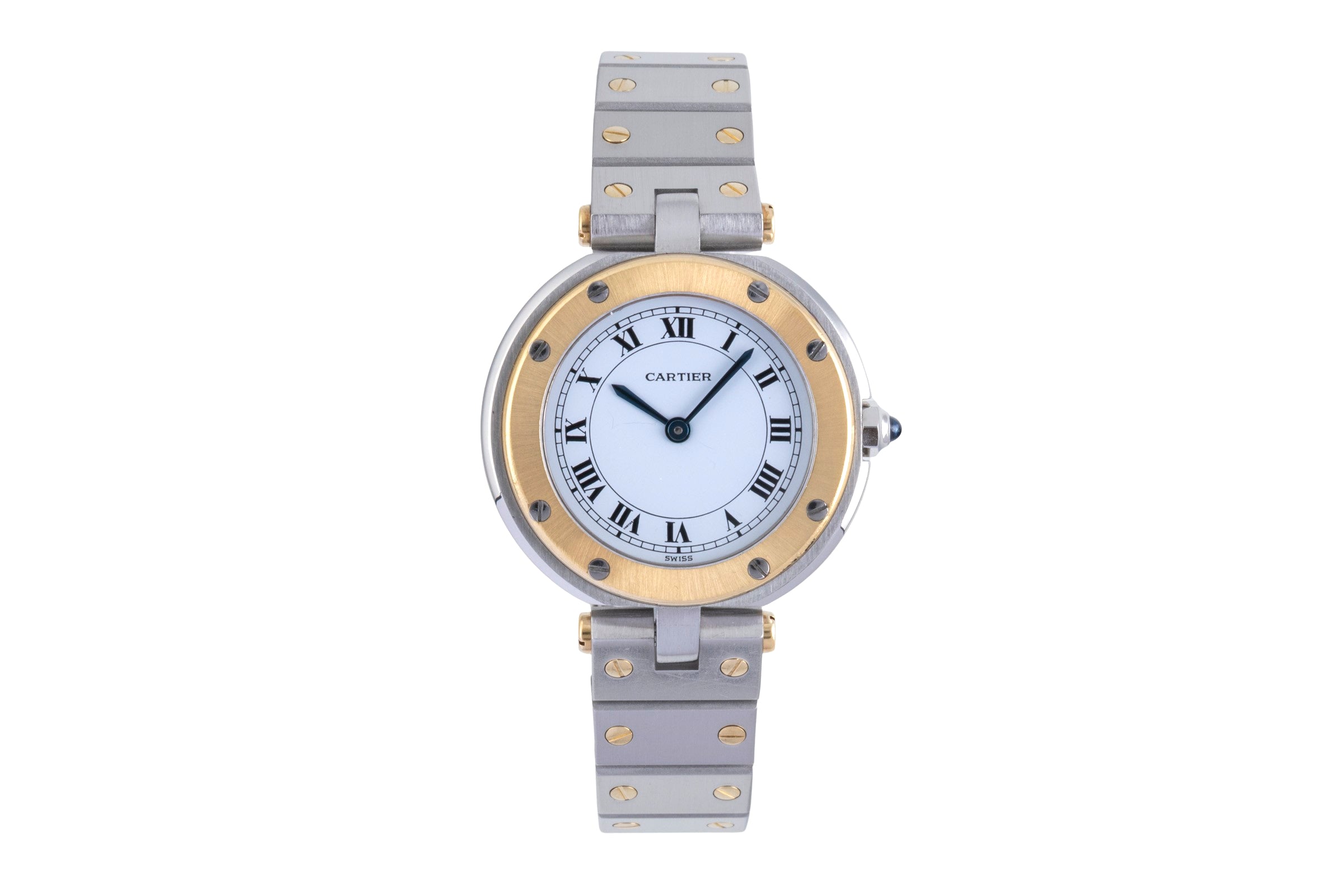Cartier Santos Ronde steel / gold quartz Kal. 81 Ref. 8191 | 2505526