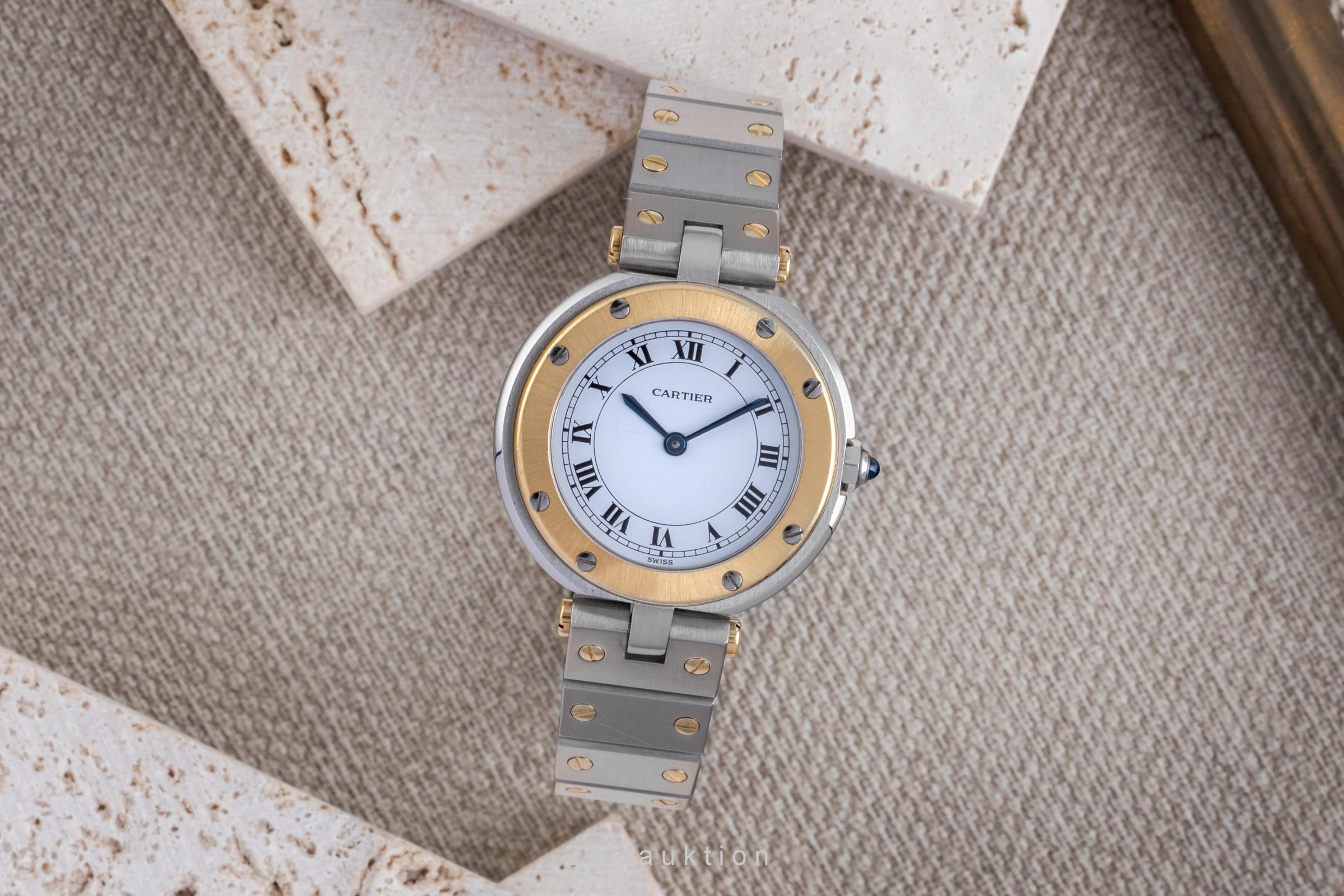 Cartier Santos Ronde steel / gold quartz Kal. 81 Ref. 8191 | 2505526