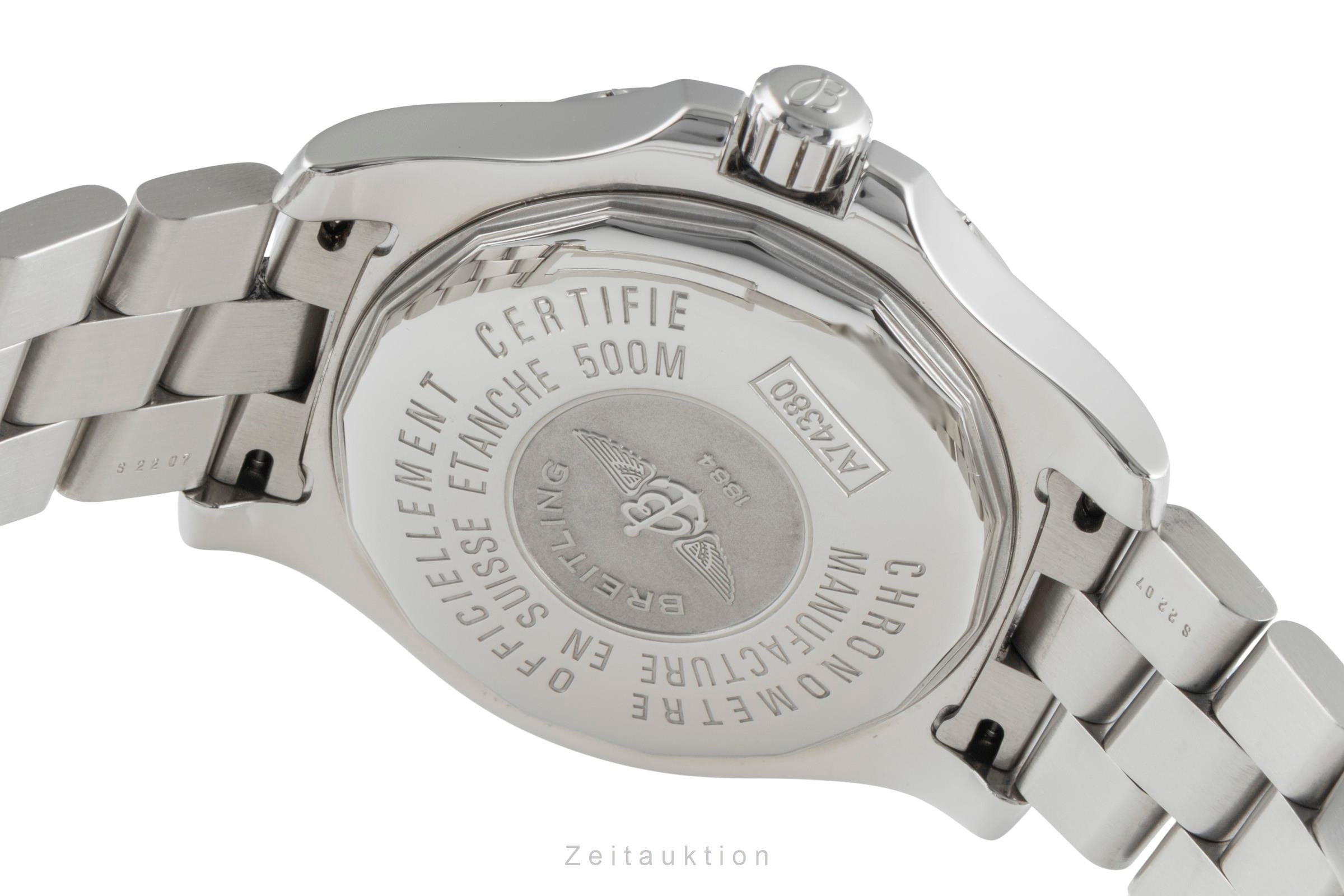 Breitling Colt Chronometer 41 Blue Dial Edelstahl Quarz Herrenuhr Ref. A74380  [2505527]