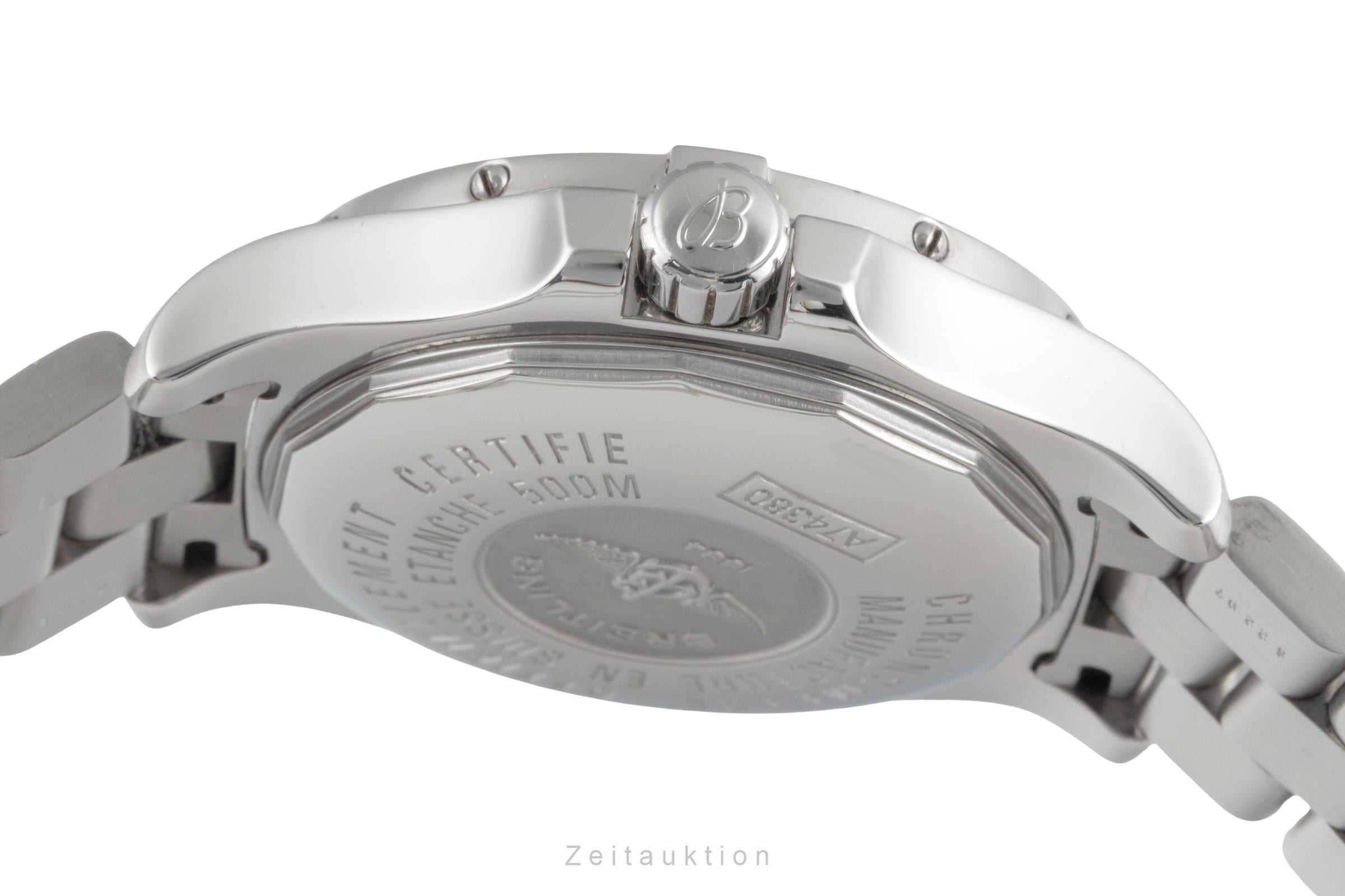 Breitling Colt Chronometer 41 Blue Dial Edelstahl Quarz Herrenuhr Ref. A74380  [2505527]
