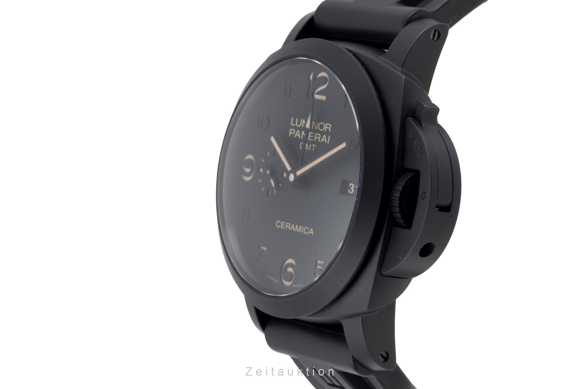 Panerai Luminor GMT céramique / titane automatique montre pour hommes PAM00441  [2505528]