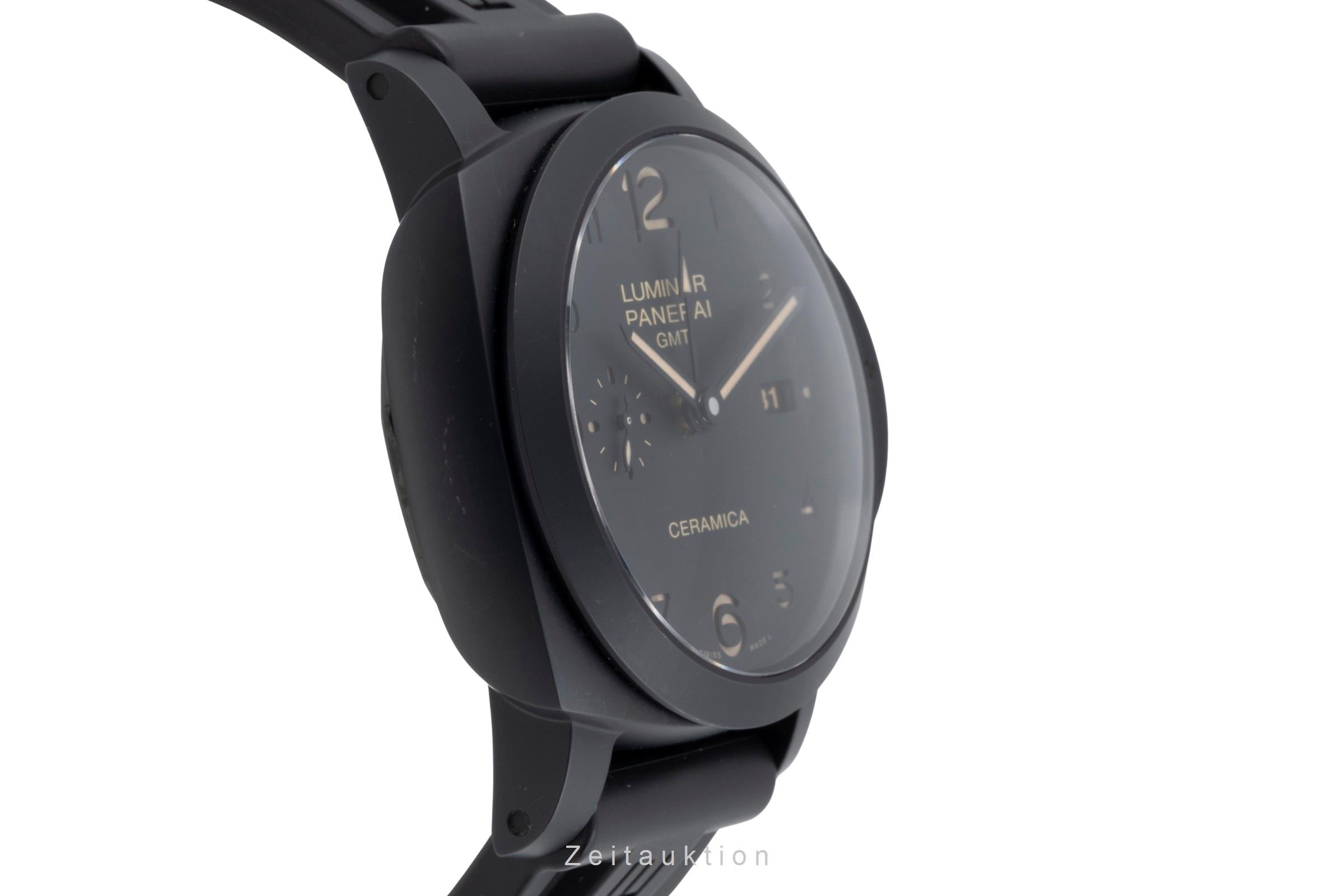 Panerai Luminor GMT céramique / titane automatique montre pour hommes PAM00441  [2505528]
