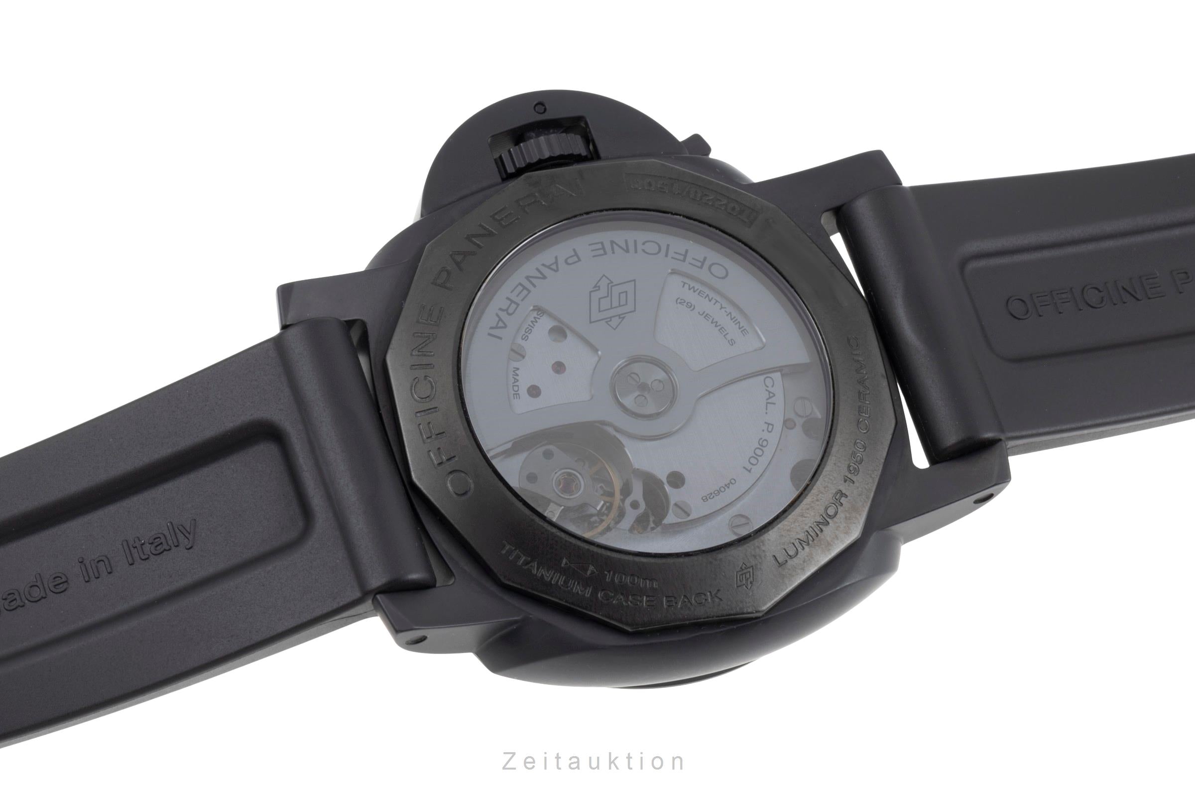 Panerai Luminor GMT céramique / titane automatique montre pour hommes PAM00441  [2505528]