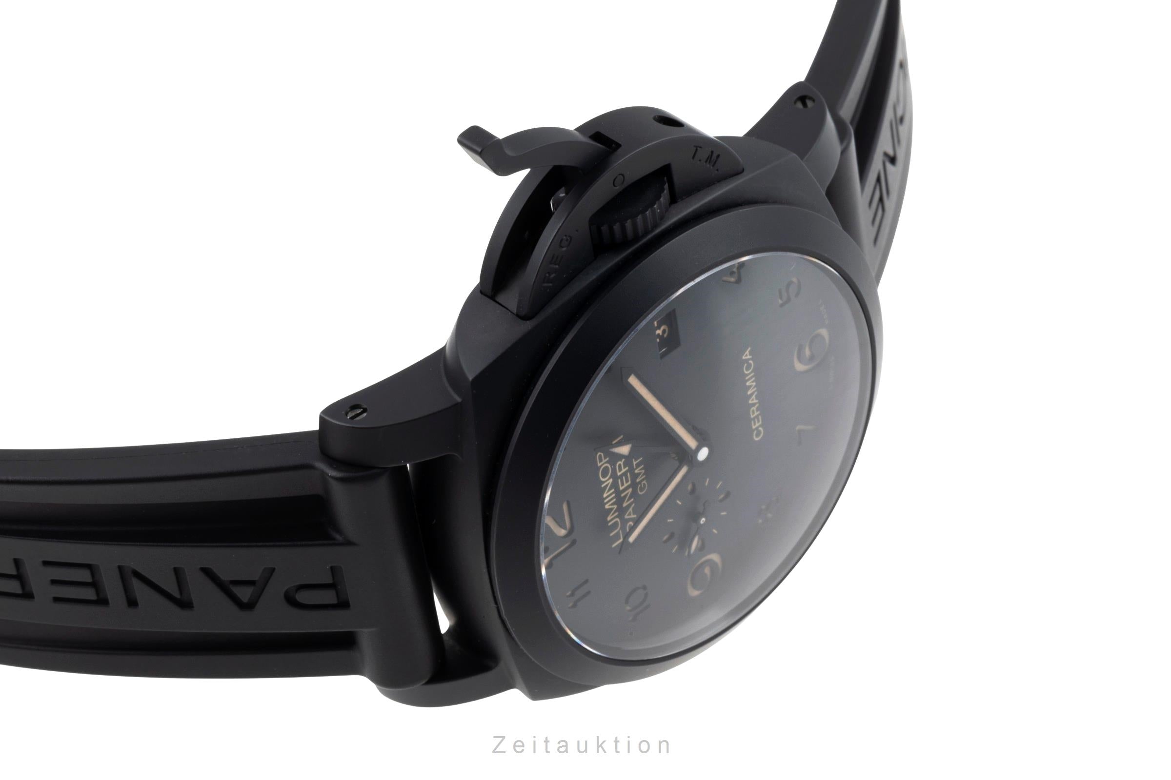 Panerai Luminor GMT céramique / titane automatique montre pour hommes PAM00441  [2505528]
