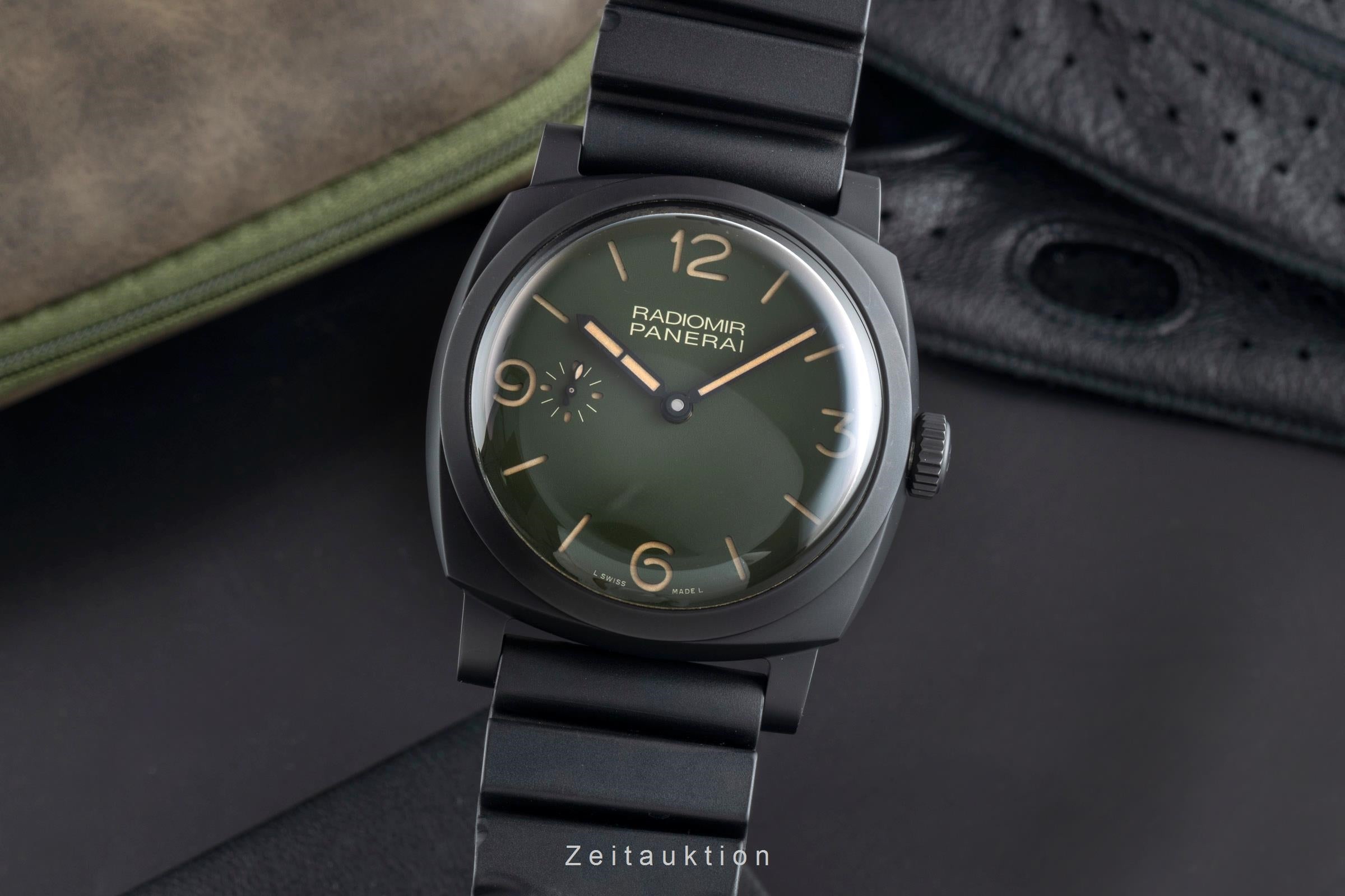Panerai Radiomir céramique / titane à remontage manuel montre pour hommes PAM00997  [2505529]