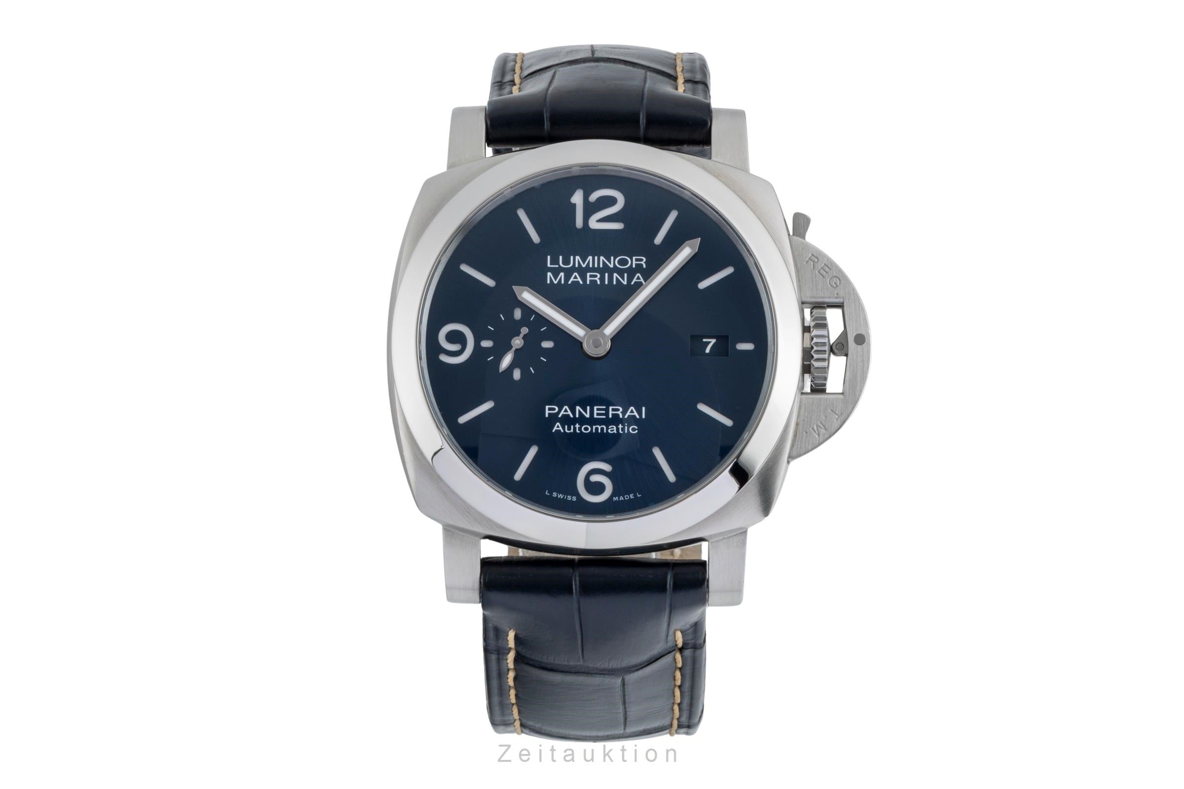 Panerai Luminor Marina acier automatique montre pour hommes PAM01313  [2505531]