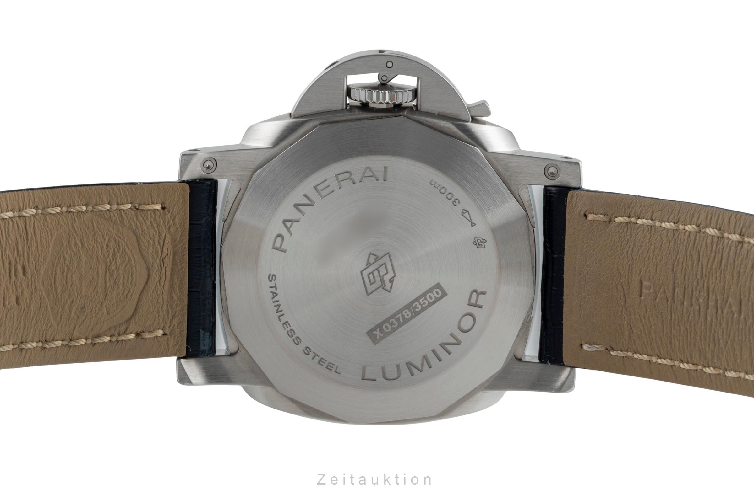 Panerai Luminor Marina acier automatique montre pour hommes PAM01313  [2505531]
