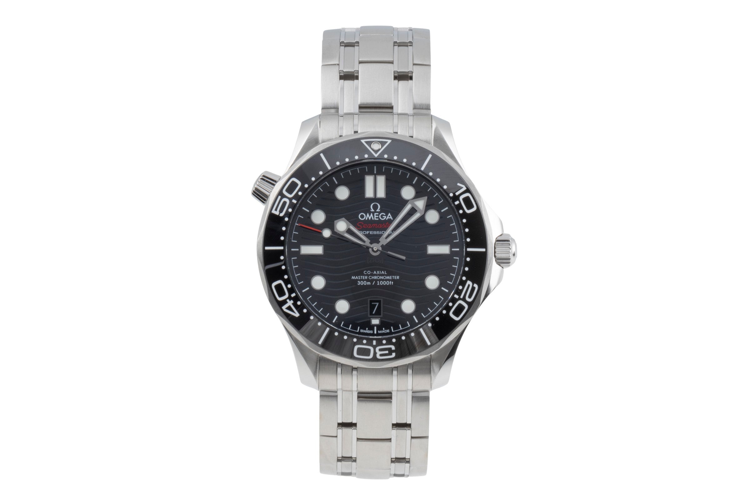 Omega Seamaster steel automatic men's watch 210.30.42.20.01.001 LP: 6500EUR  [2505533]