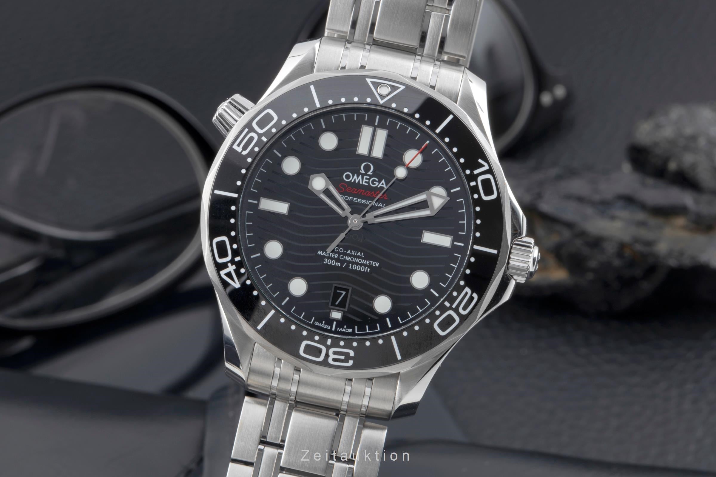 Omega Seamaster steel automatic men's watch 210.30.42.20.01.001 LP: 6500EUR  [2505533]