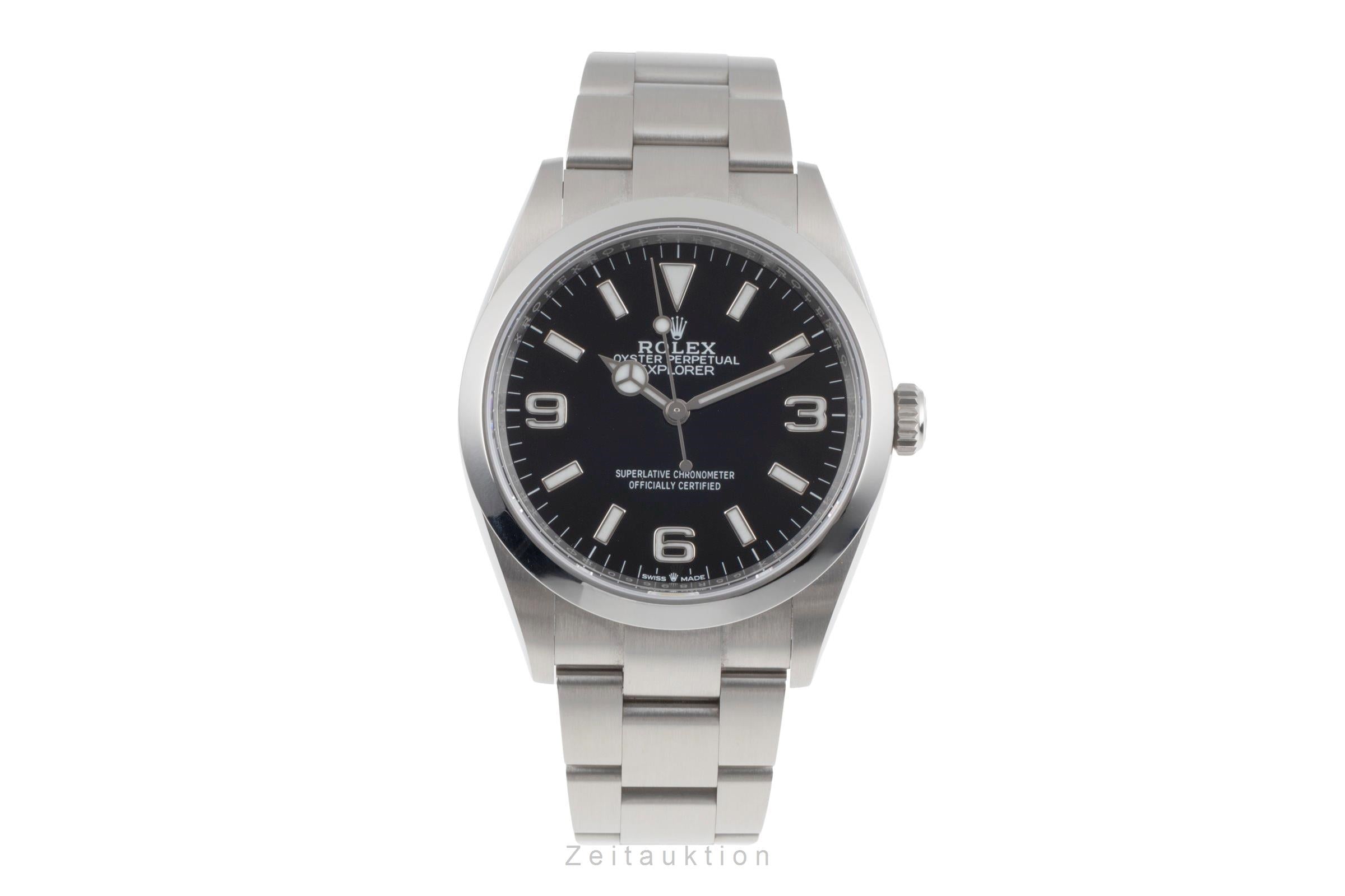 Rolex Explorer acier automatique montre pour hommes 124270  [2505534]