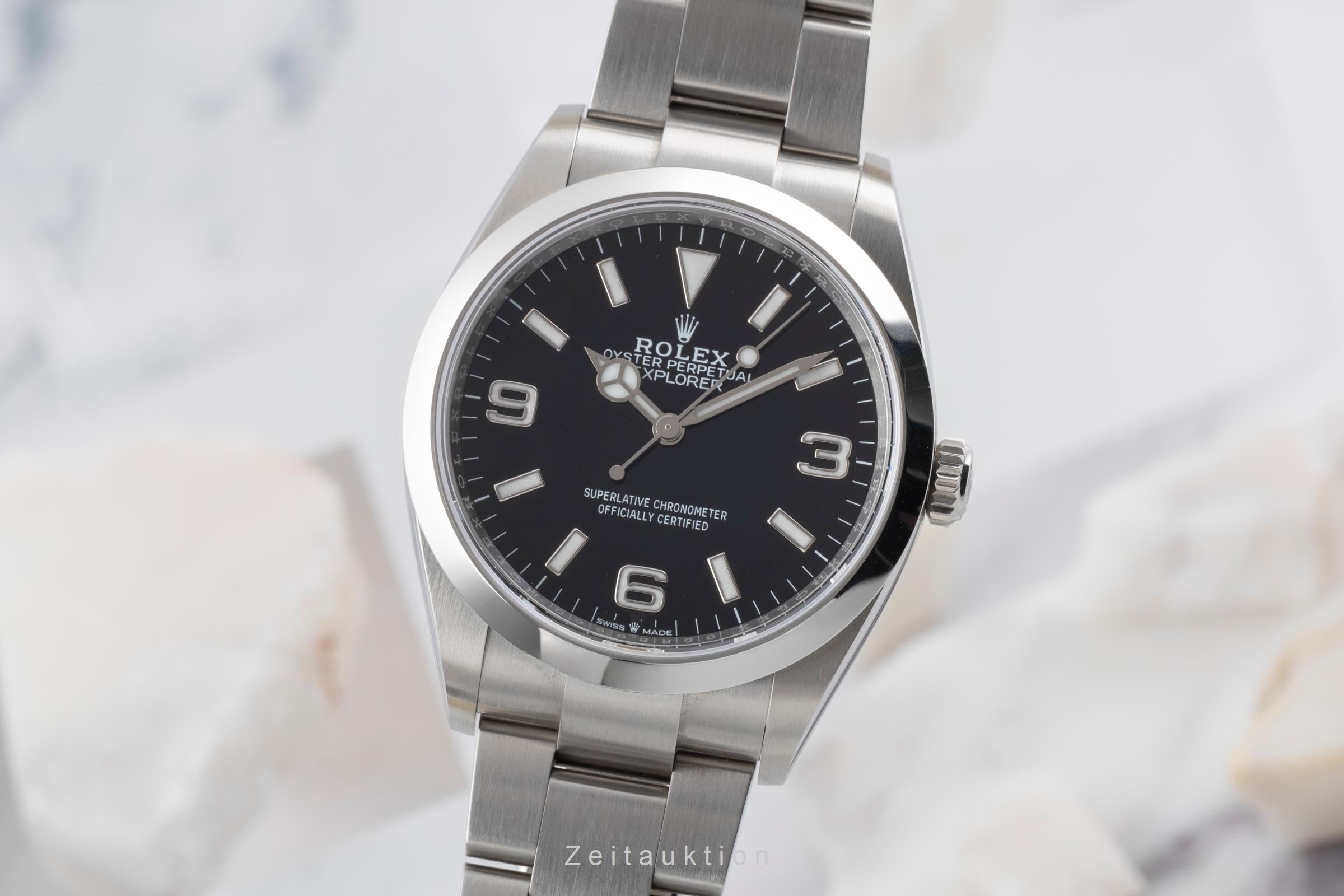 Rolex Explorer acier automatique montre pour hommes 124270  [2505534]