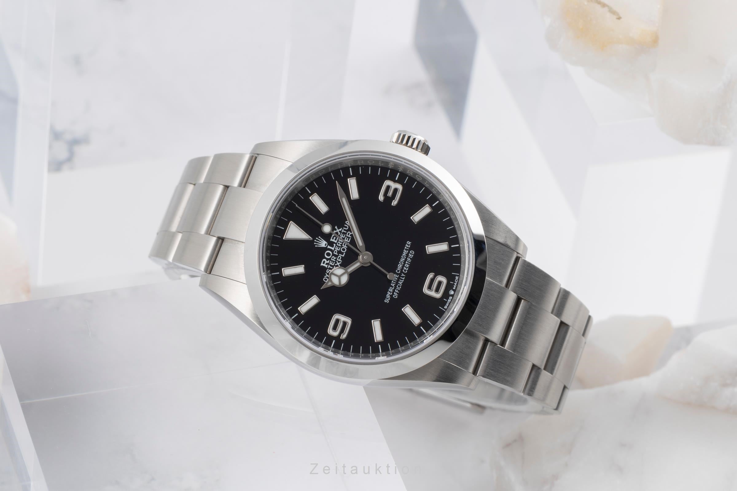 Rolex Explorer acier automatique montre pour hommes 124270  [2505534]