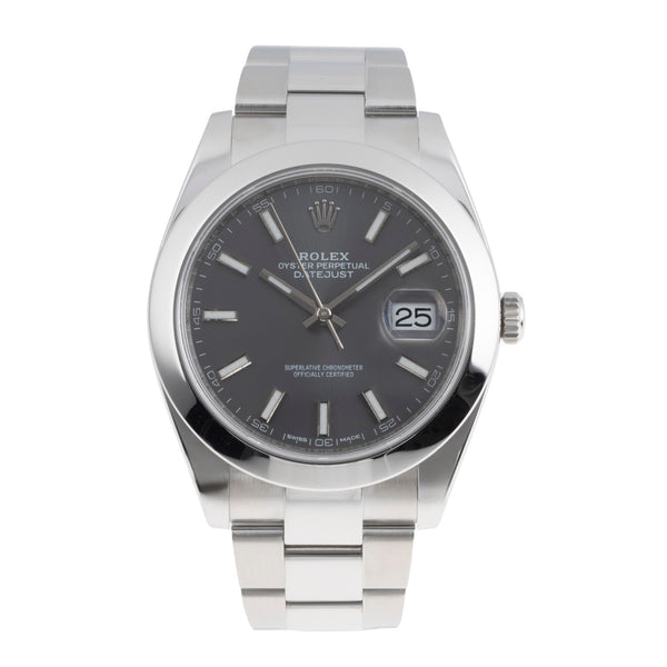Rolex Datejust steel automatic men's watch 126300  [2505535]