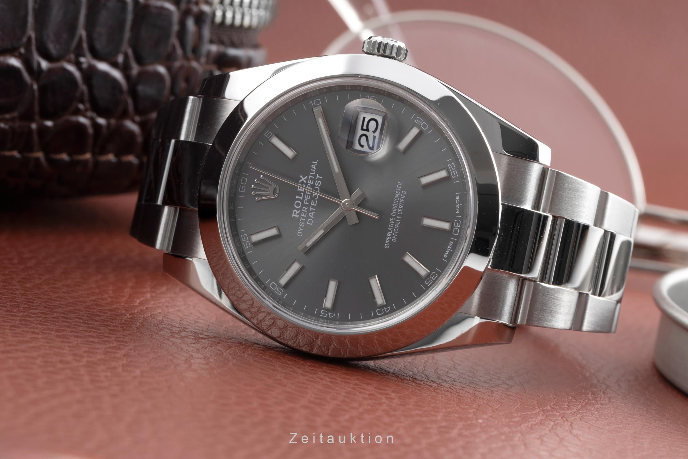 Rolex Datejust steel automatic men's watch 126300  [2505535]