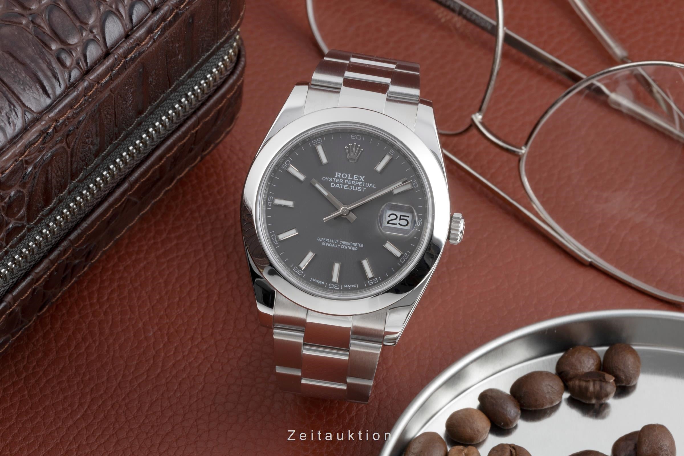 Rolex Datejust steel automatic men's watch 126300  [2505535]