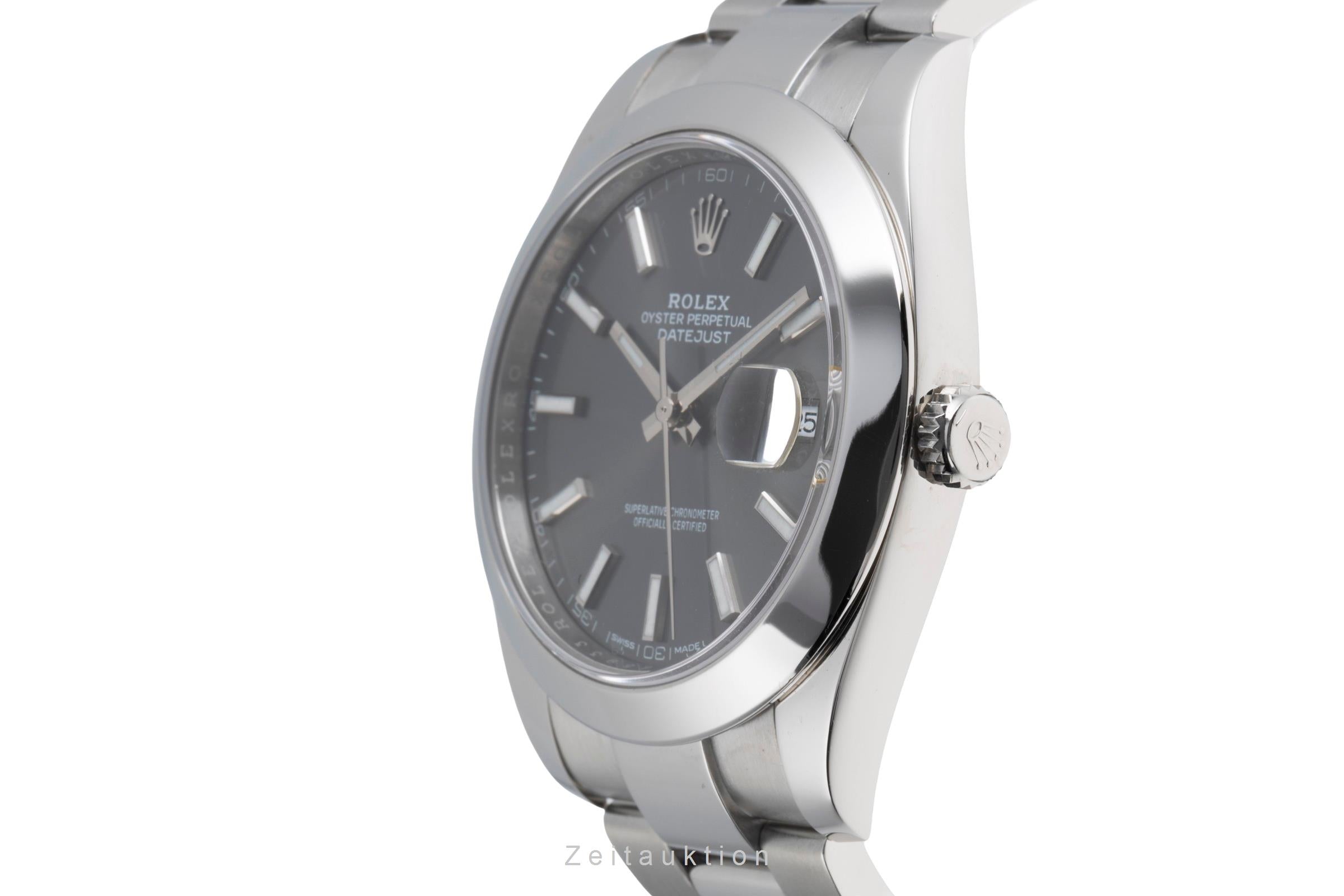 Rolex Datejust steel automatic men's watch 126300  [2505535]
