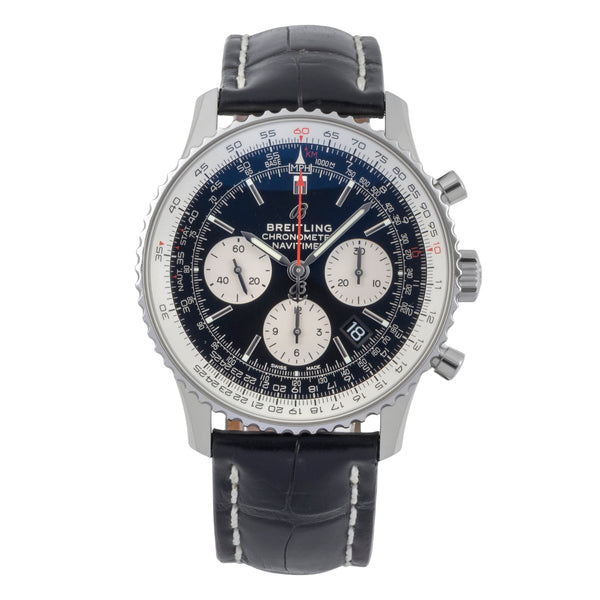 Breitling Navitimer 01 chronograph steel automatic men's watch AB0121 LP: 9300EUR  [2505536]