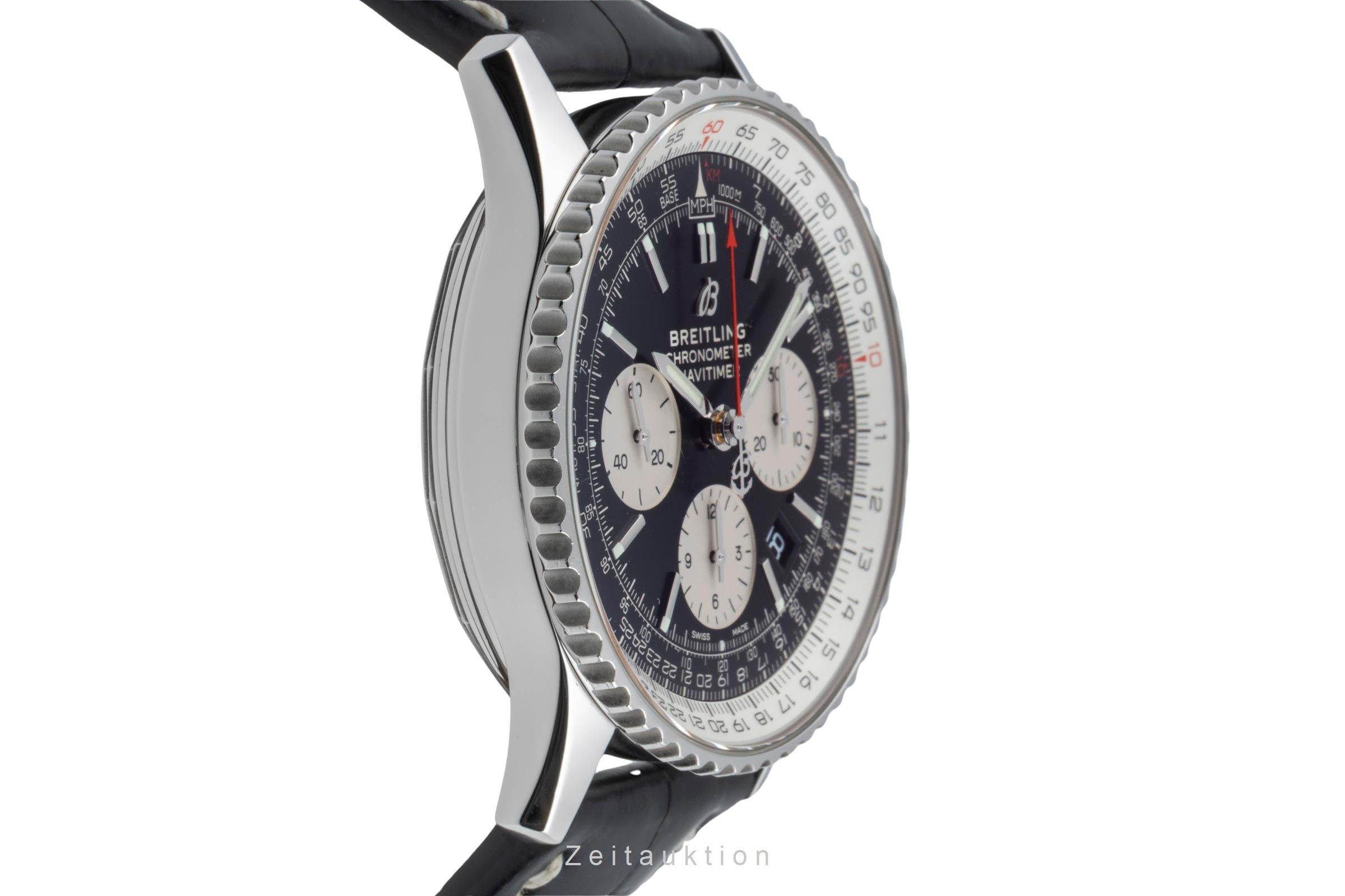 Breitling Navitimer 01 chronograph steel automatic men's watch AB0121 LP: 9300EUR  [2505536]