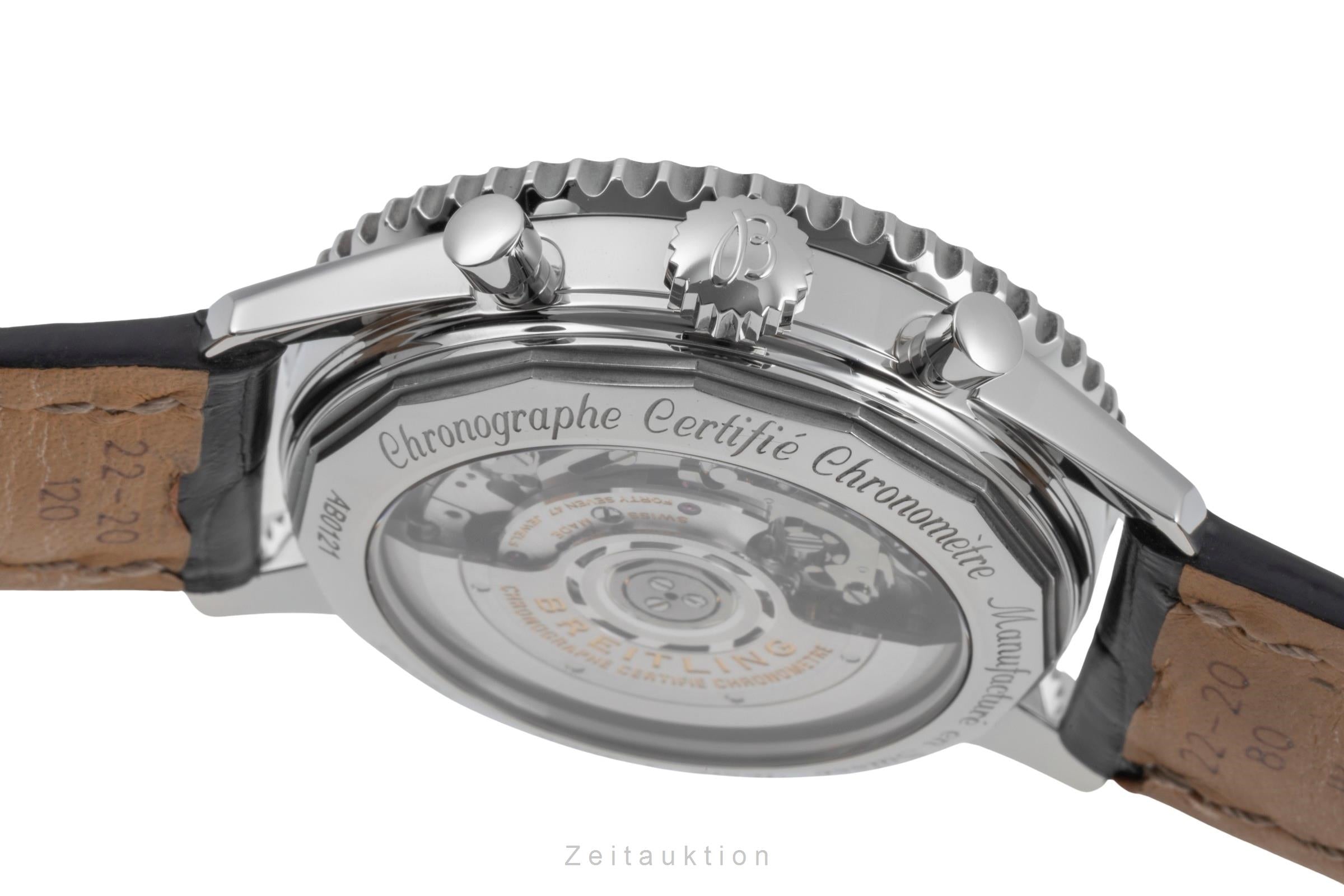 Breitling Navitimer 01 chronograph steel automatic men's watch AB0121 LP: 9300EUR  [2505536]