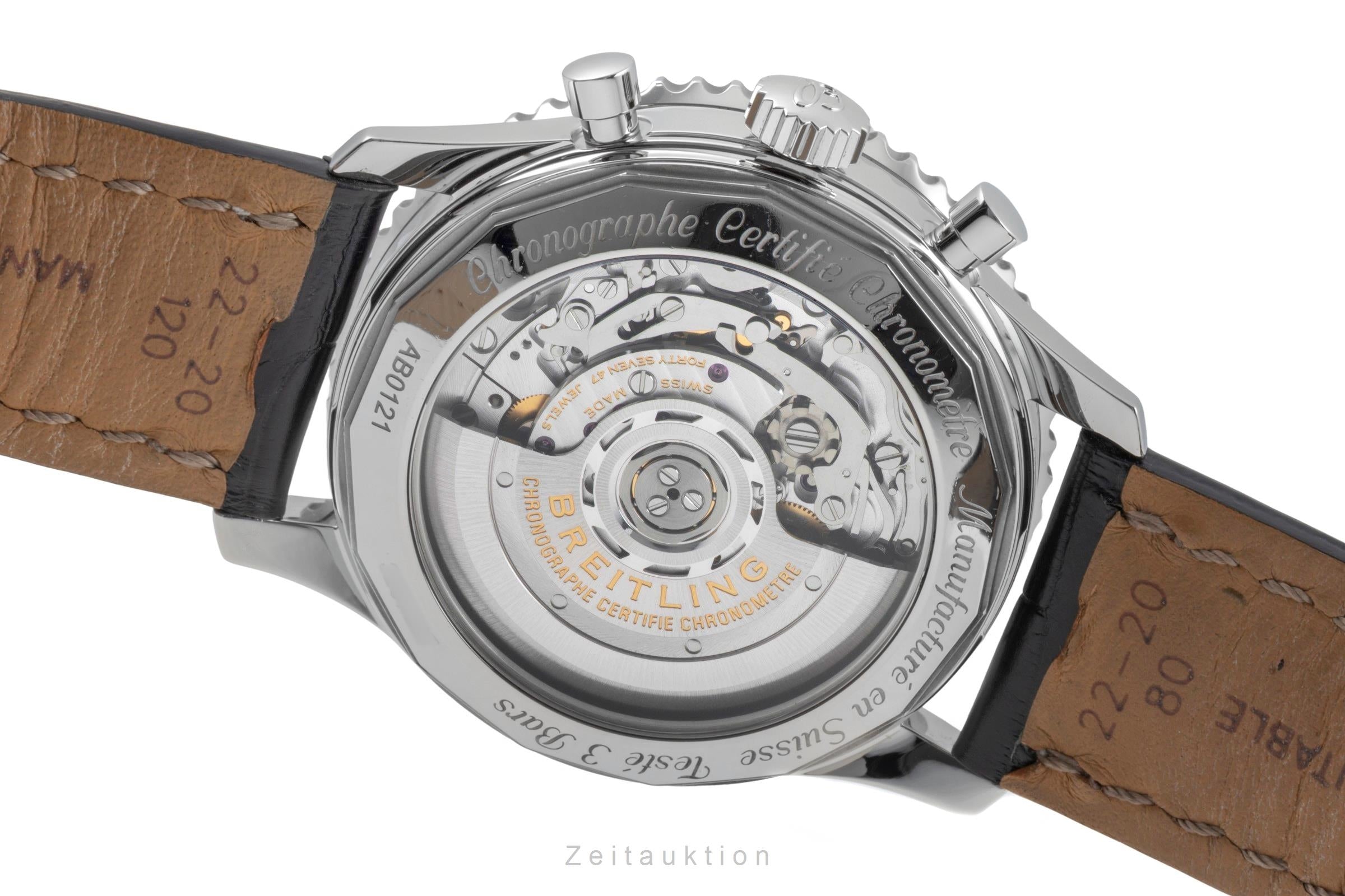 Breitling Navitimer 01 chronograph steel automatic men's watch AB0121 LP: 9300EUR  [2505536]