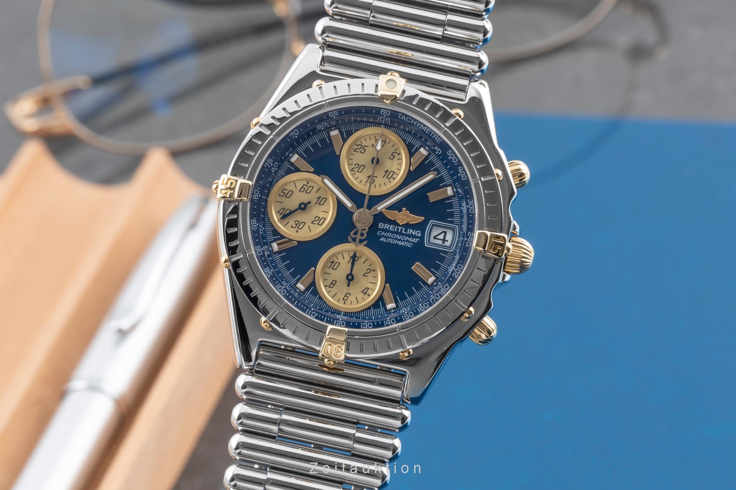 Breitling Chronomat cronógrafo acero / oro automático reloj para caballeros B13050.1  [2505538]