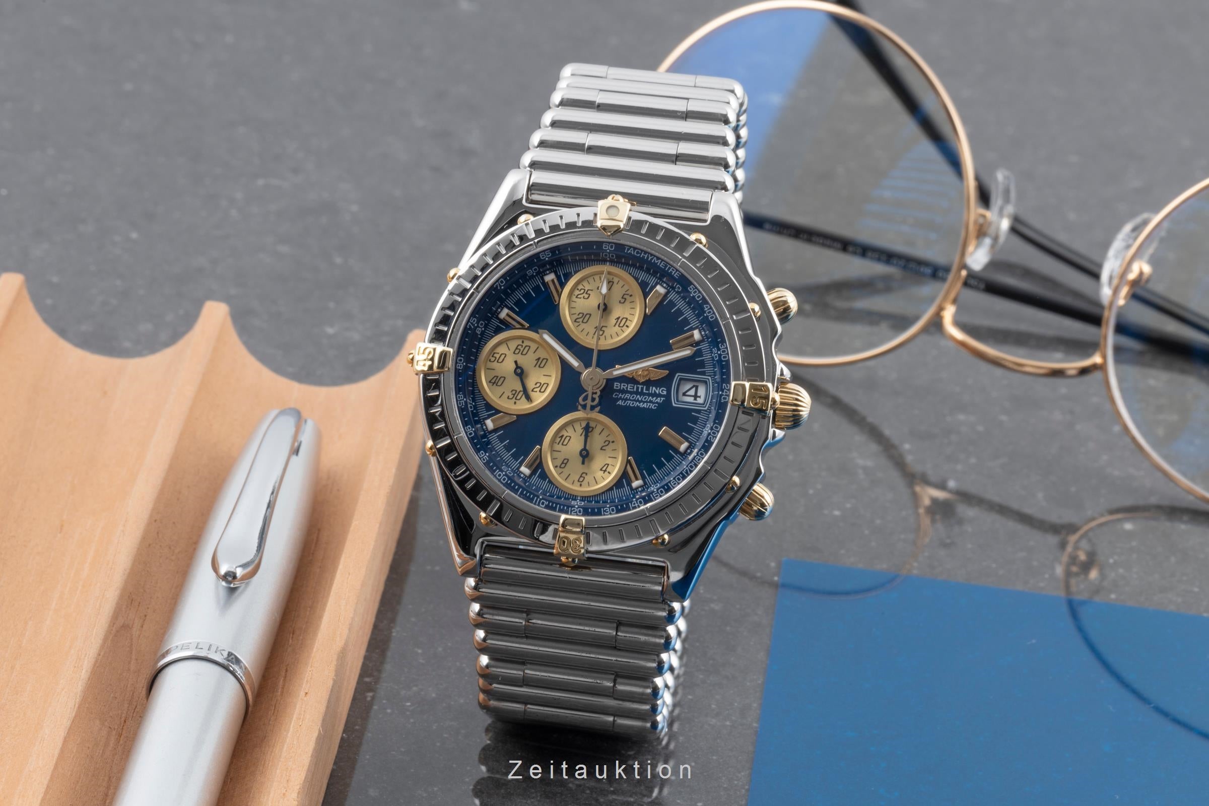 Breitling Chronomat cronógrafo acero / oro automático reloj para caballeros B13050.1  [2505538]