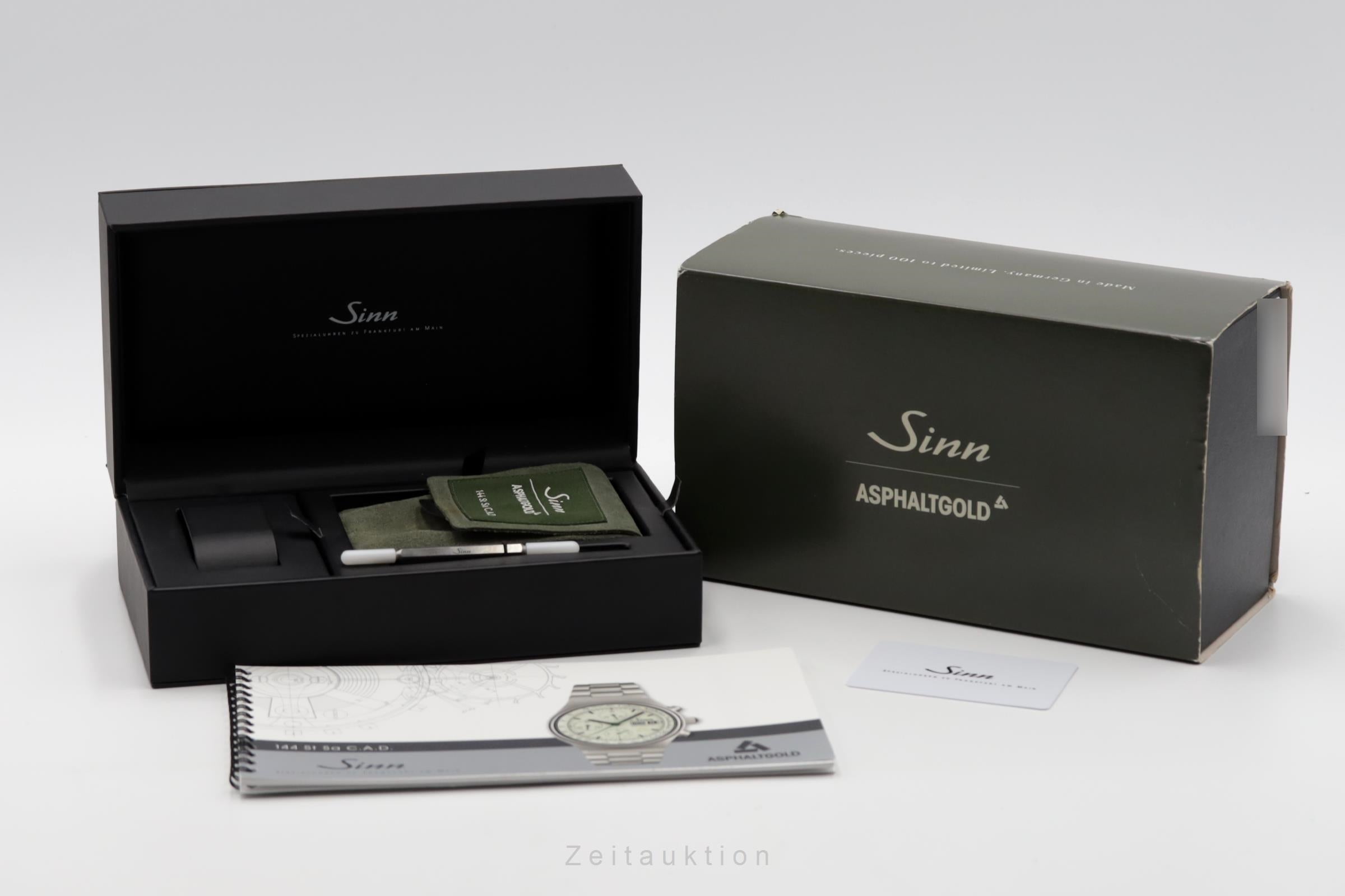 Sinn 144 cronógrafo acero automático reloj para caballeros 144.0621 Limited  [2505539]