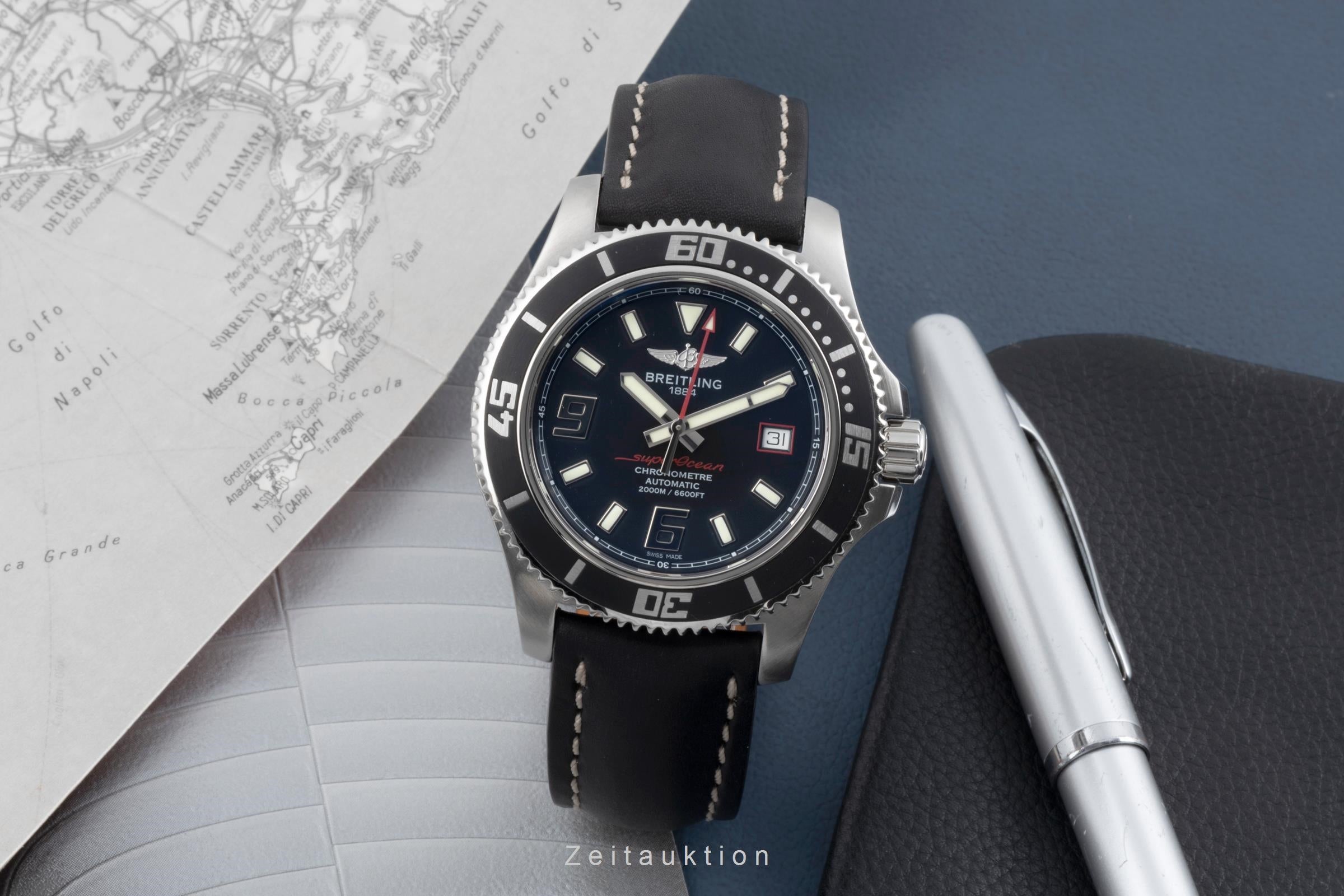 Breitling Superocean steel automatic men's watch A1739102/BA76  [2505540]