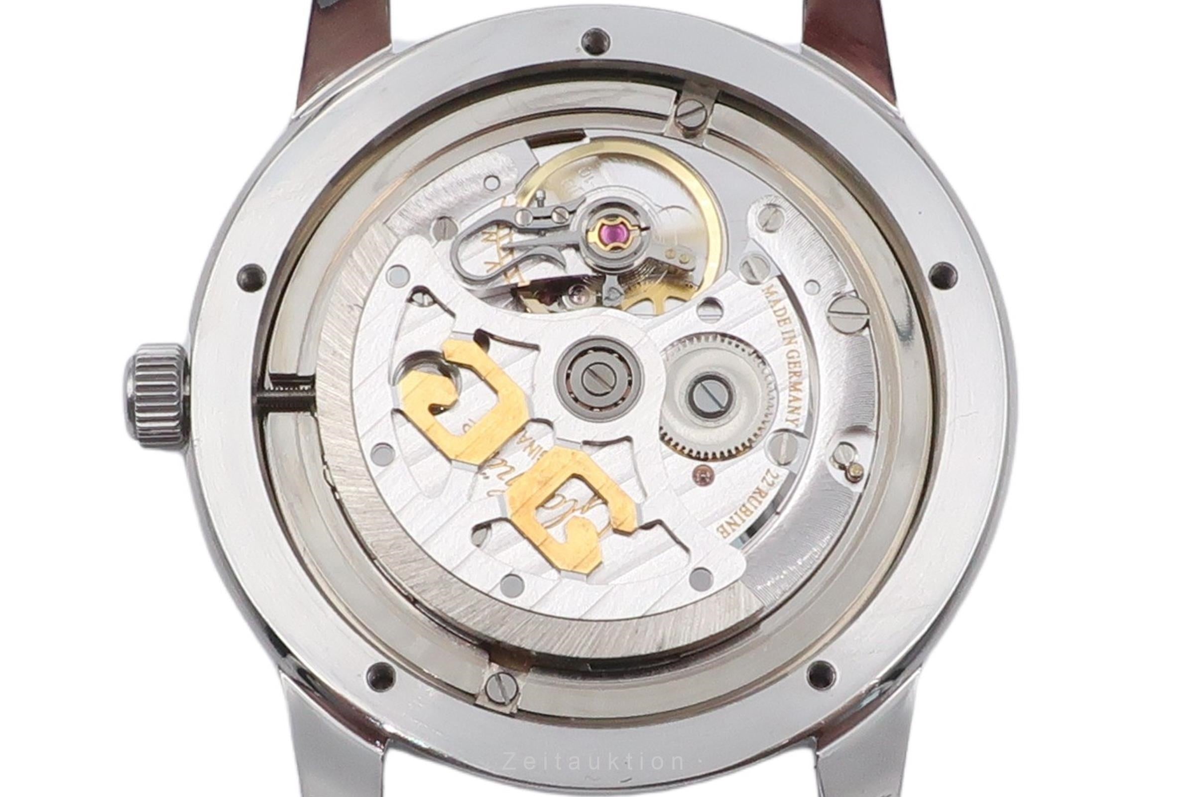 Glashütte Senator acier automatique montre pour hommes 39-11-02-03-04	  [2505541]