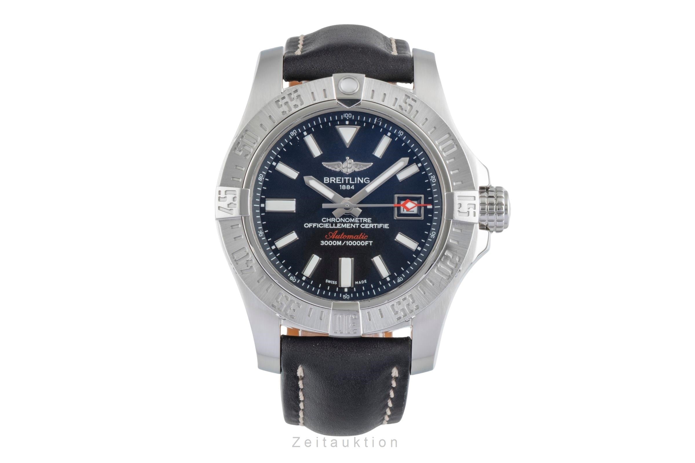Breitling Avenger II Seawolf acero automático reloj para caballeros A1733110/BC30  [2505542]