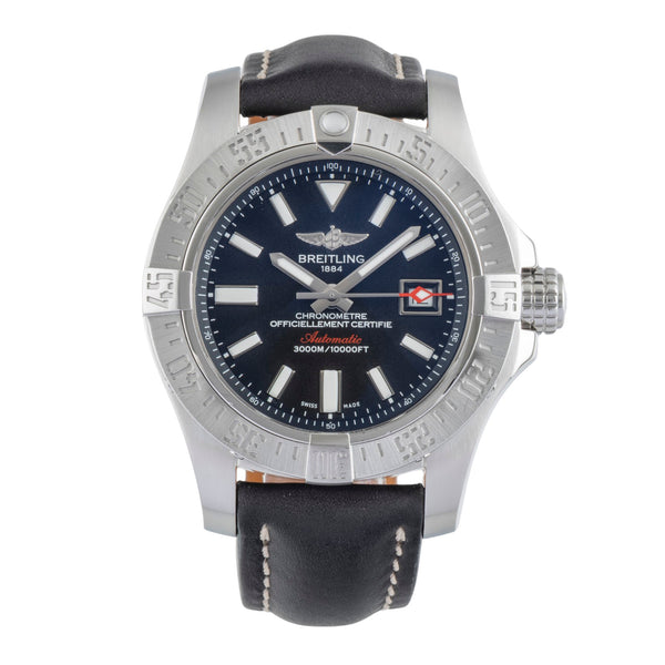 Breitling Avenger II Seawolf acero automático reloj para caballeros A1733110/BC30  [2505542]