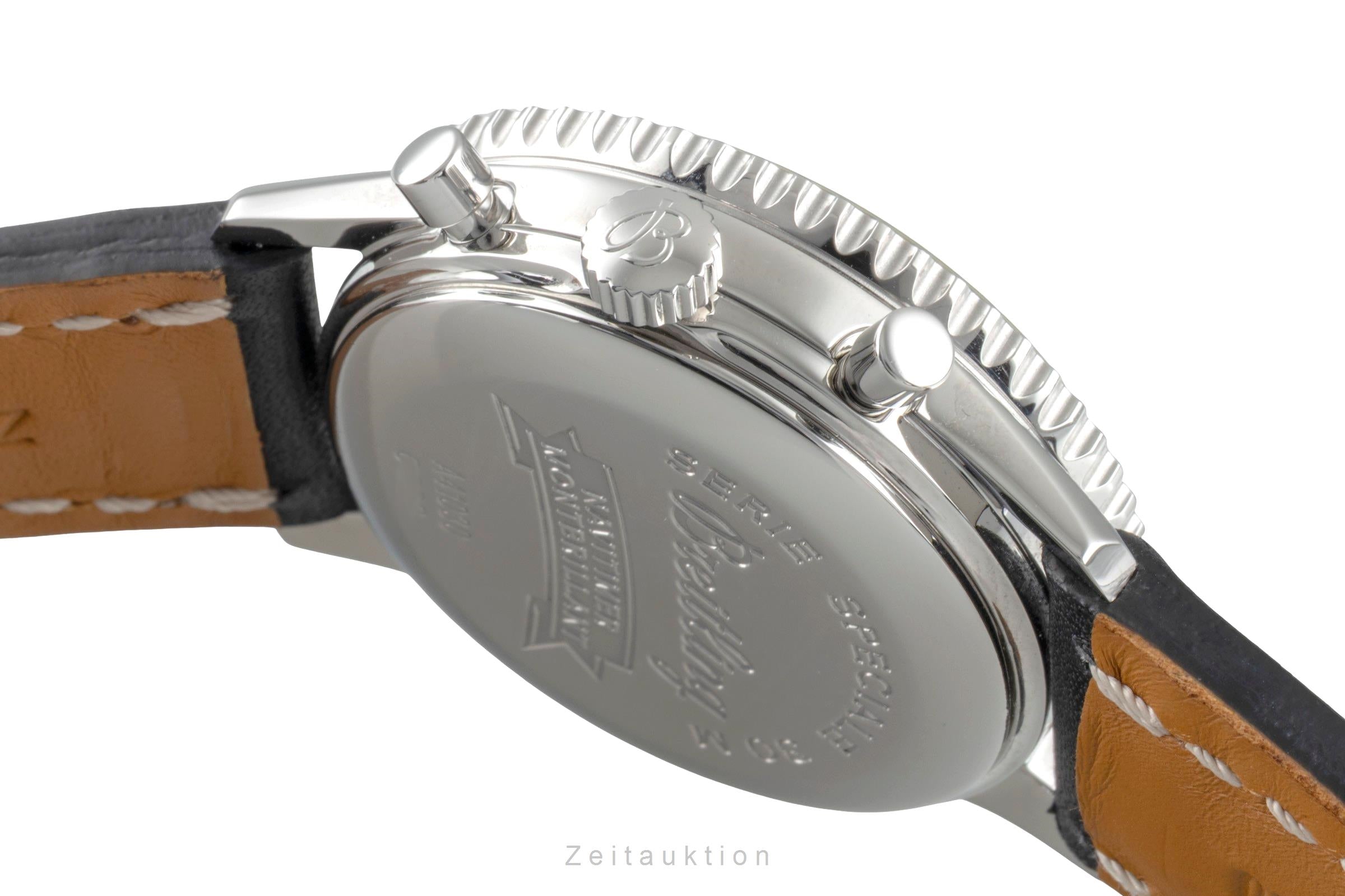 Breitling Montbrillant chronograph steel automatic men's watch A41030  [2505543]