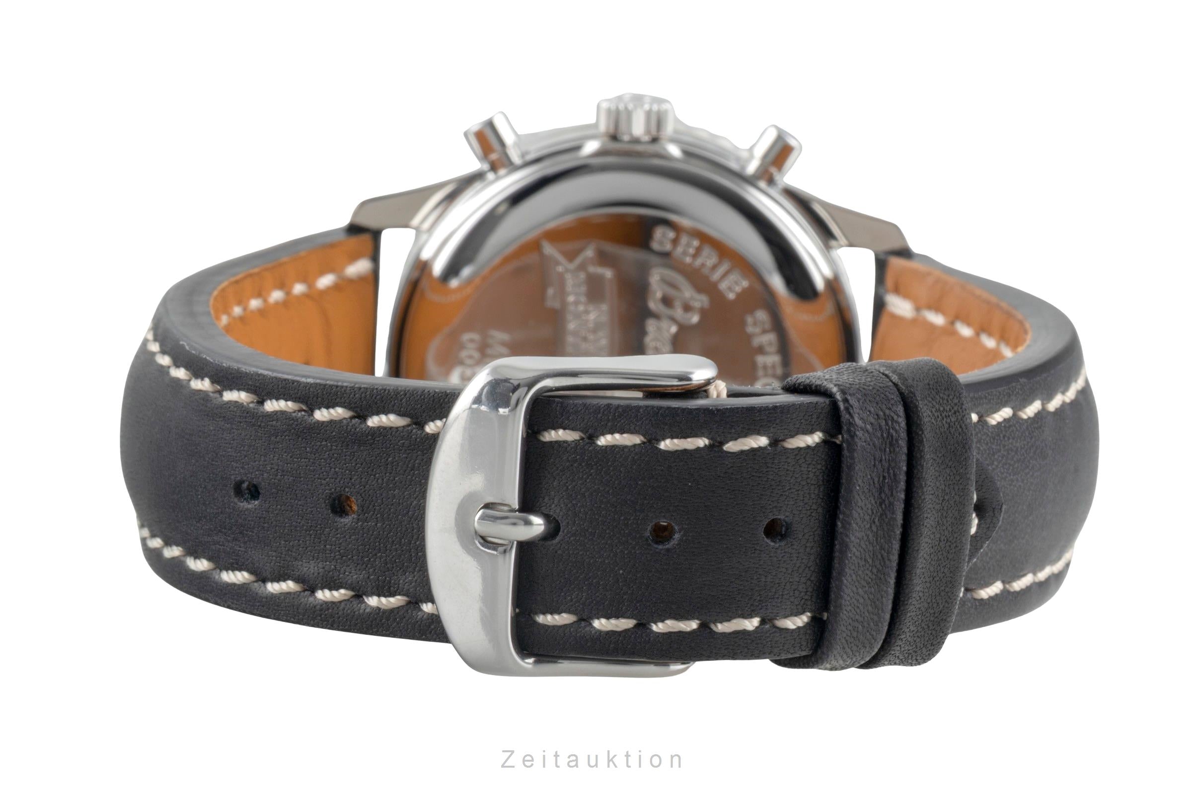 Breitling Montbrillant chronograph steel automatic men's watch A41030  [2505543]