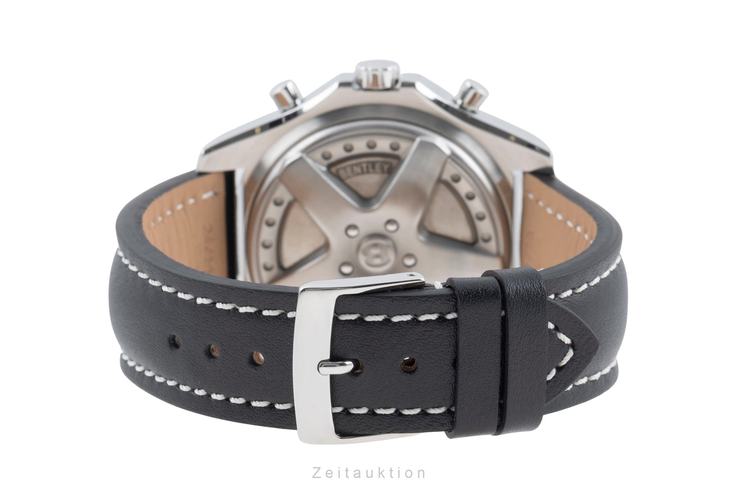 Breitling Bentley 6.75 chronographe acier automatique montre pour hommes A44362  [2505544]