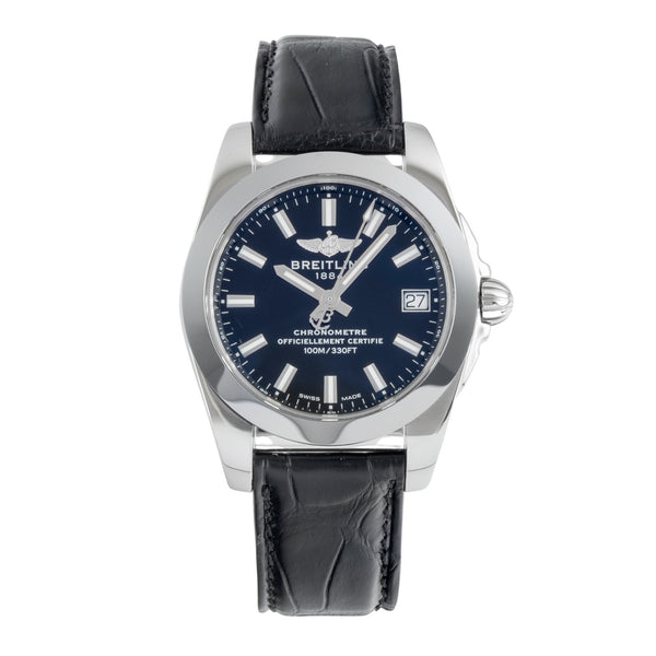 Breitling Galactic acero cuarzo reloj para caballeros W7433012/BE08	  [2505546]