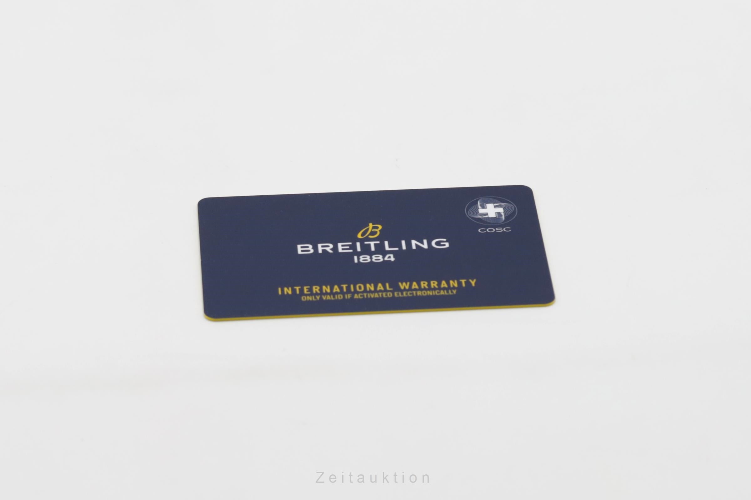 Breitling Galactic acero cuarzo reloj para caballeros W7433012/BE08	  [2505546]